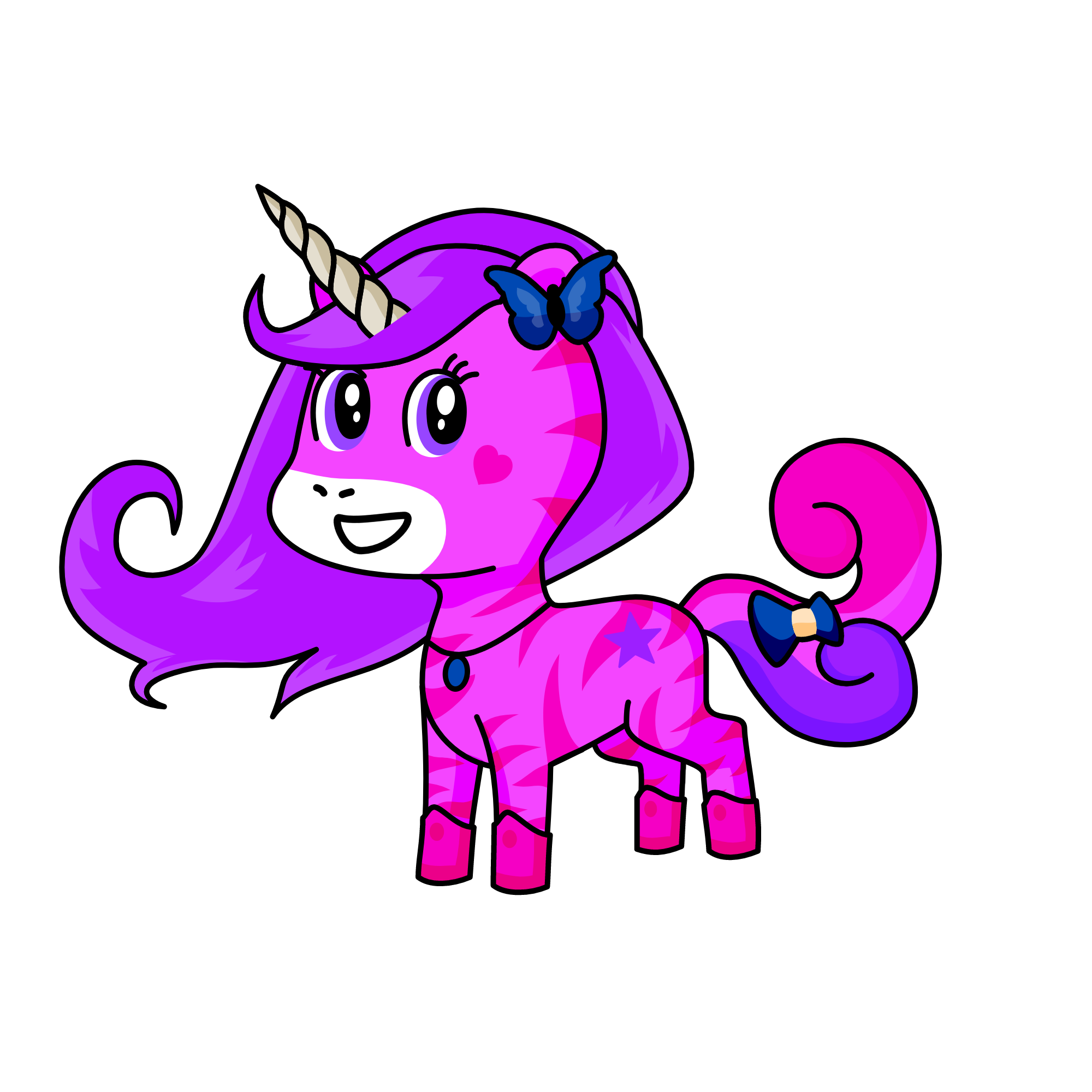 Luna, the unicorn