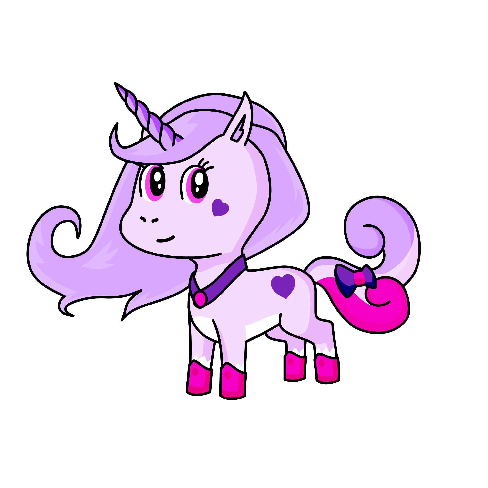 Misty, the unicorn