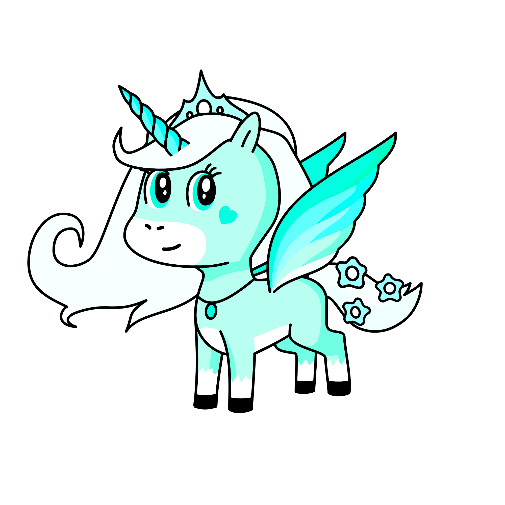 Sassy-Naturity, the unicorn