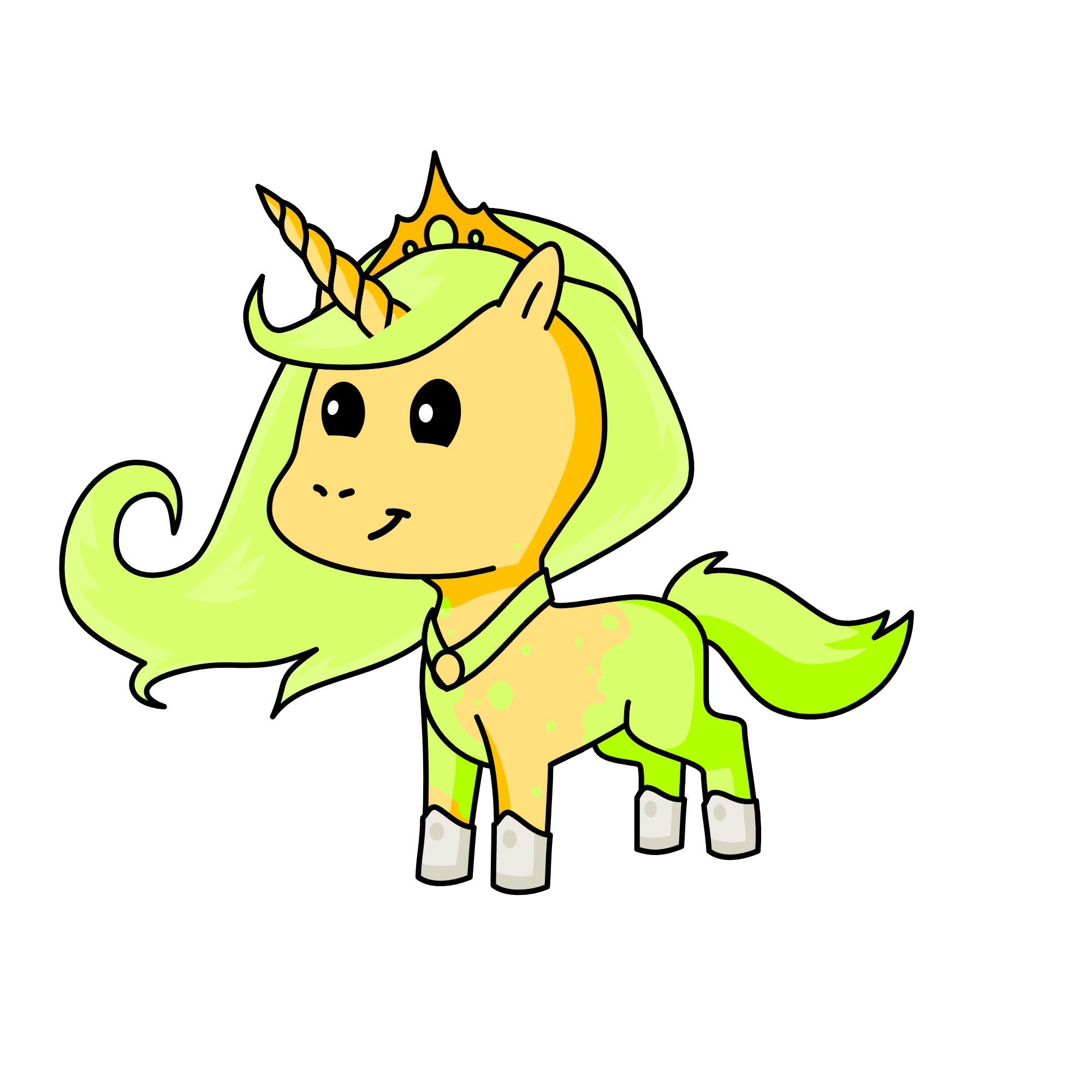 Princess Lemonlana, the unicorn