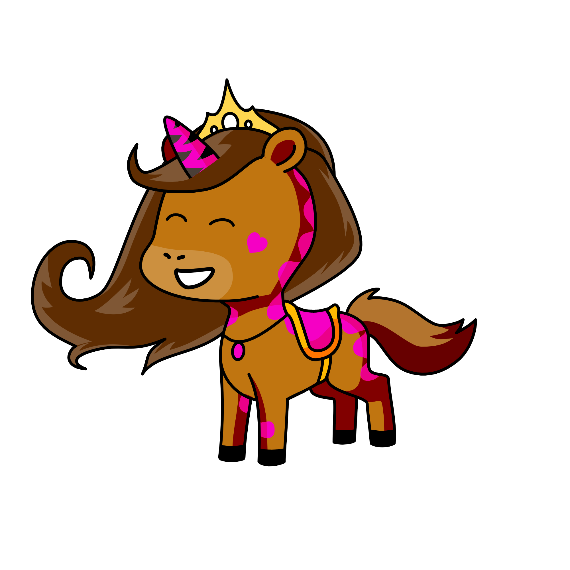 Allie the Princess , the unicorn