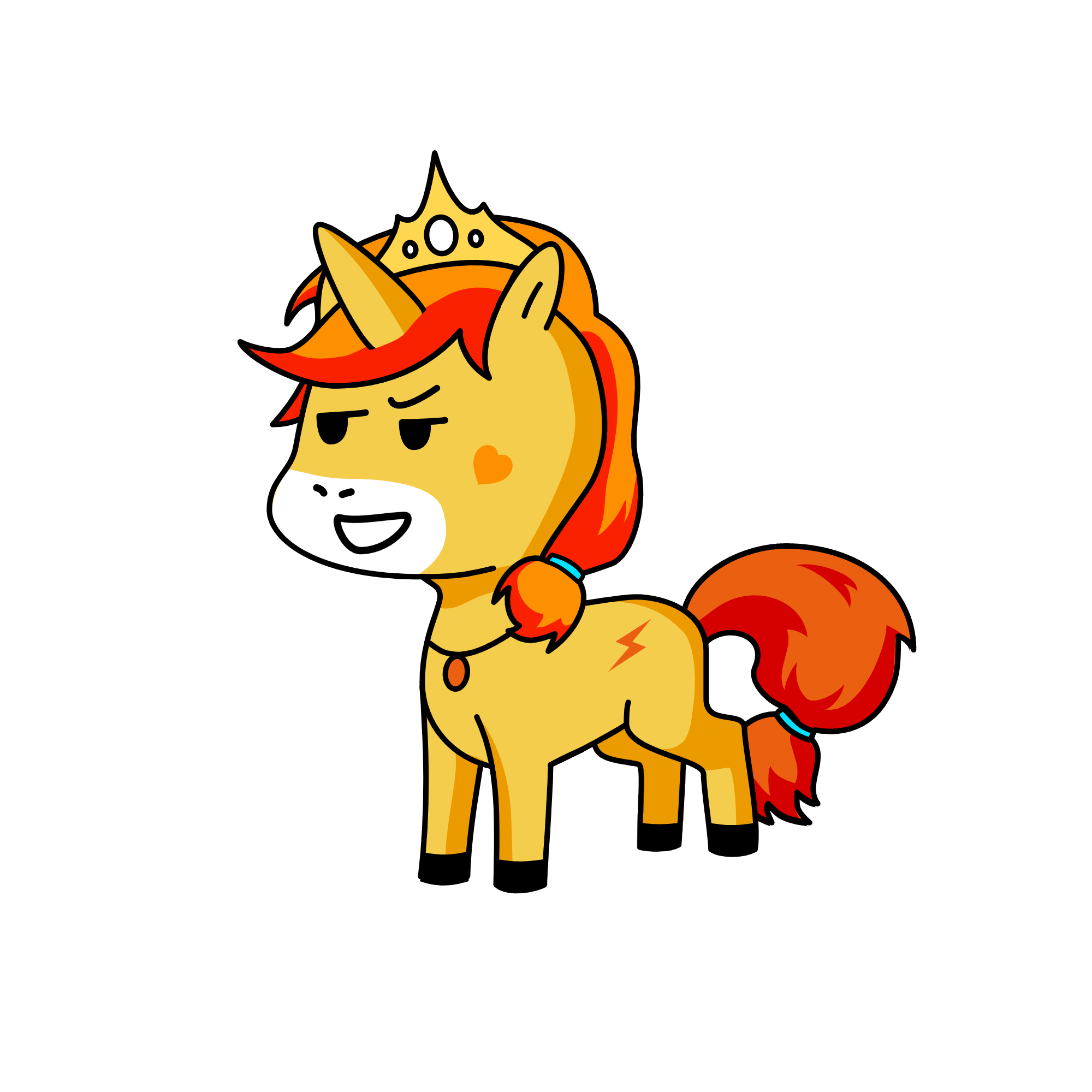 Zara the Mega Meanie Boss, the unicorn