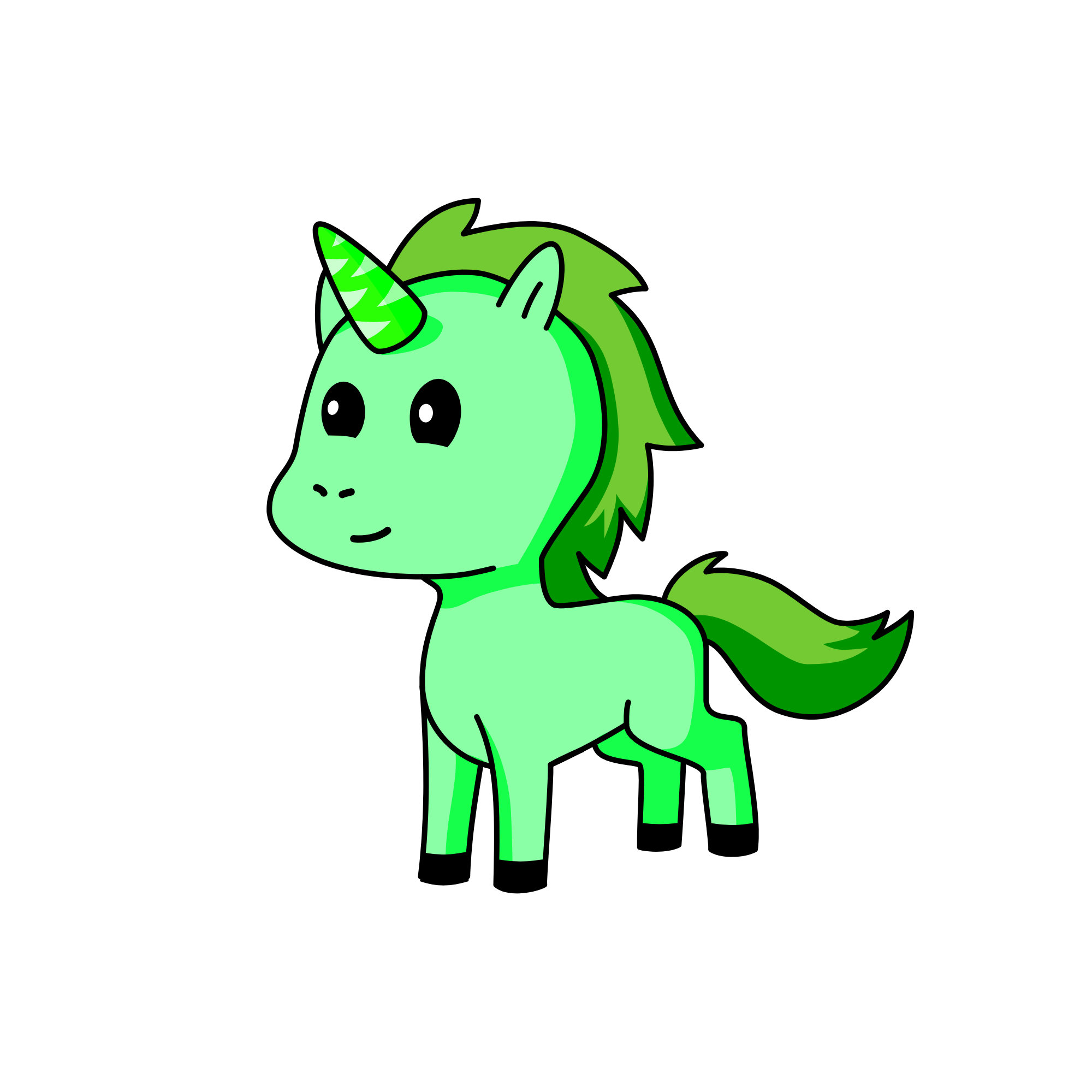 🍀Lucky🍀, the unicorn