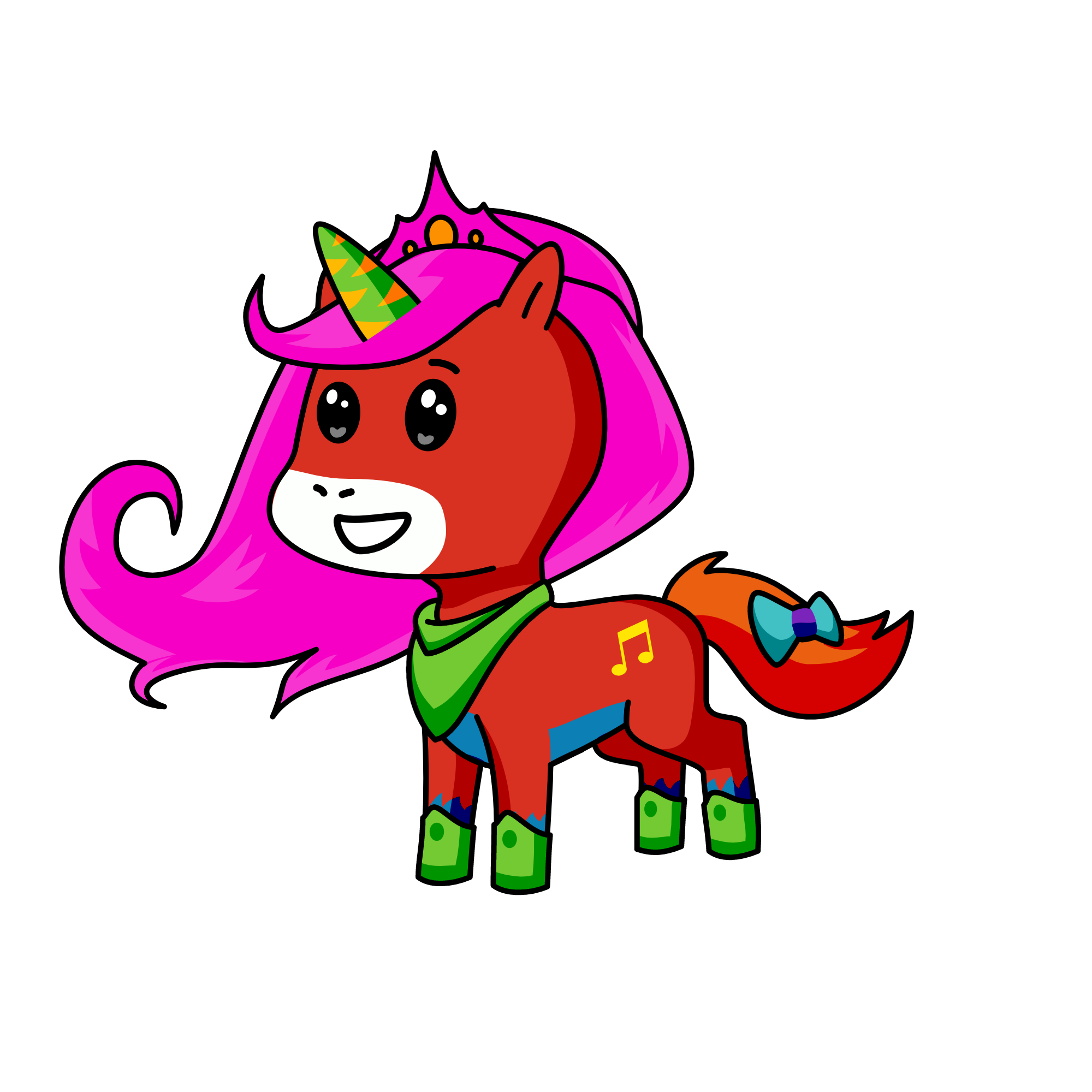 Poppy, the unicorn