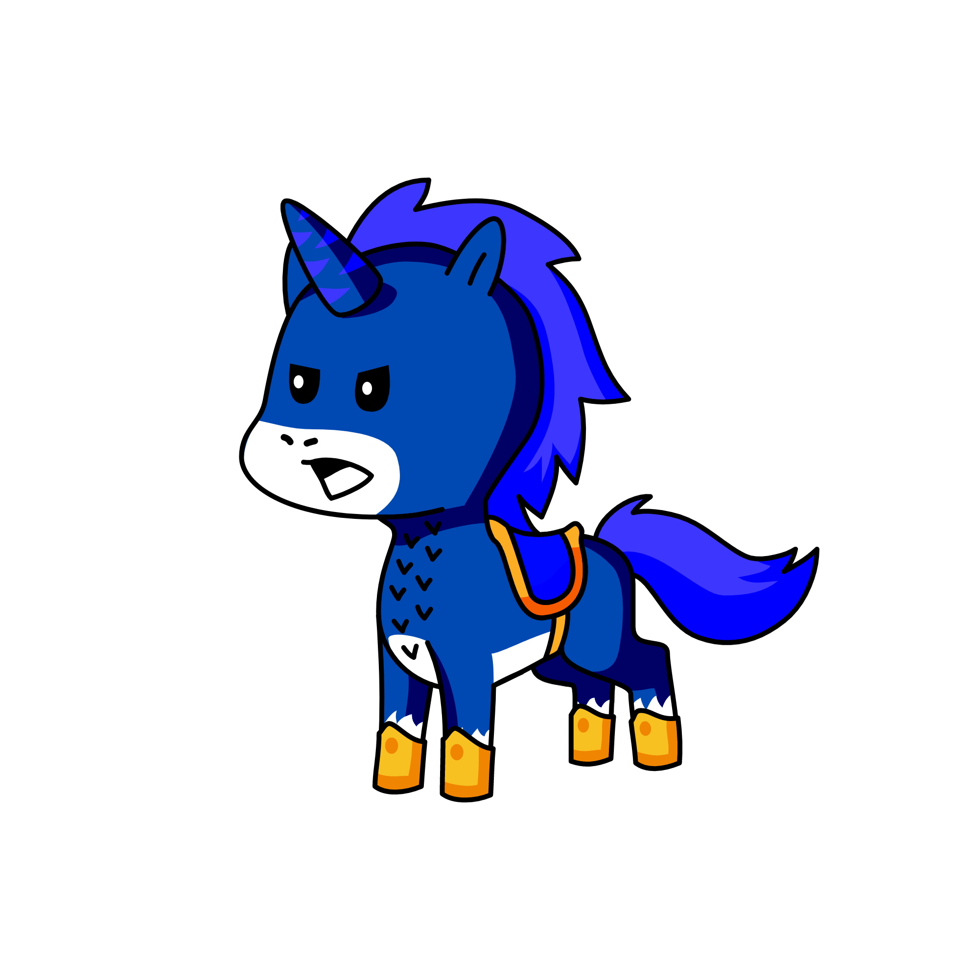 Policeman Humphrey, the unicorn