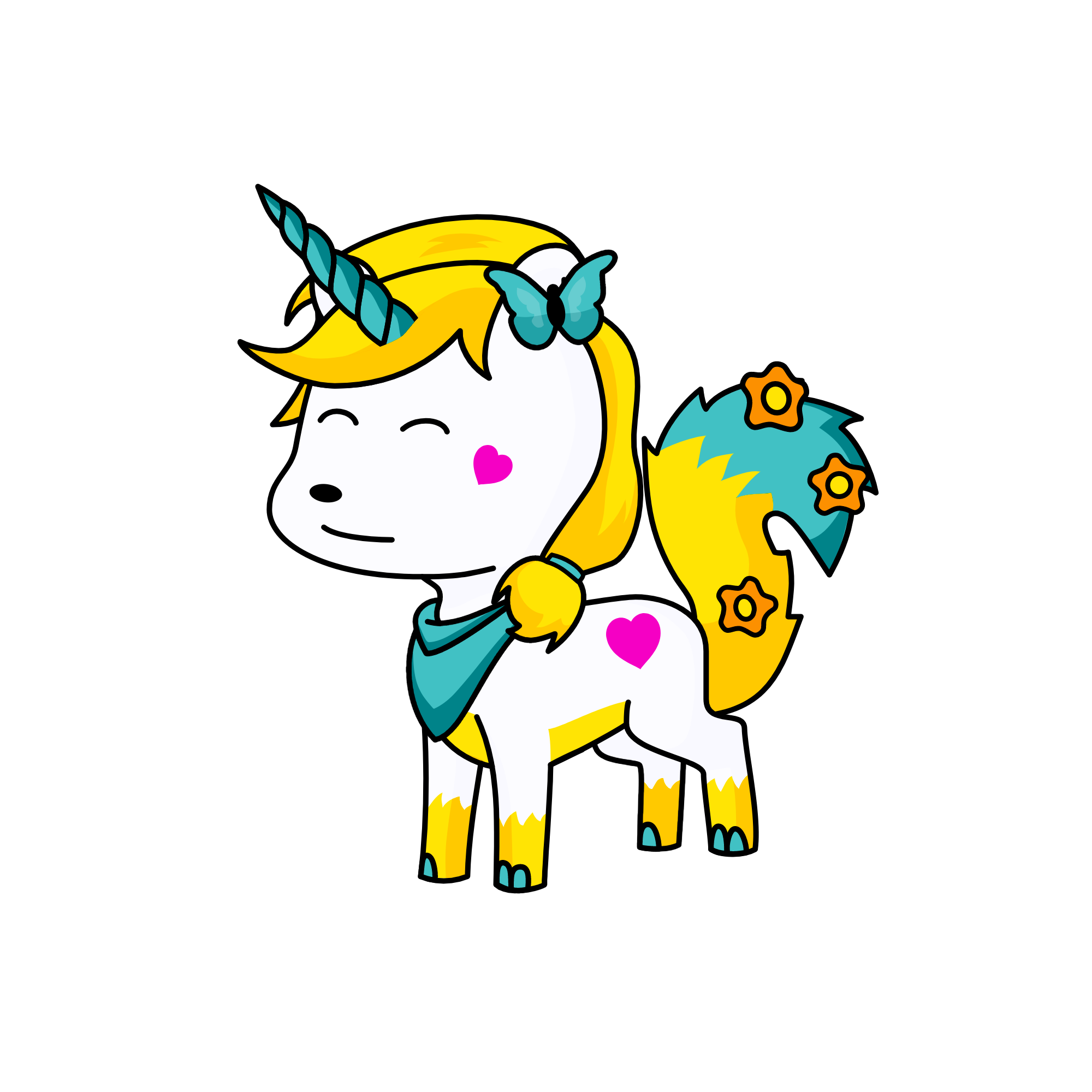 말썽콘이, the unicorn