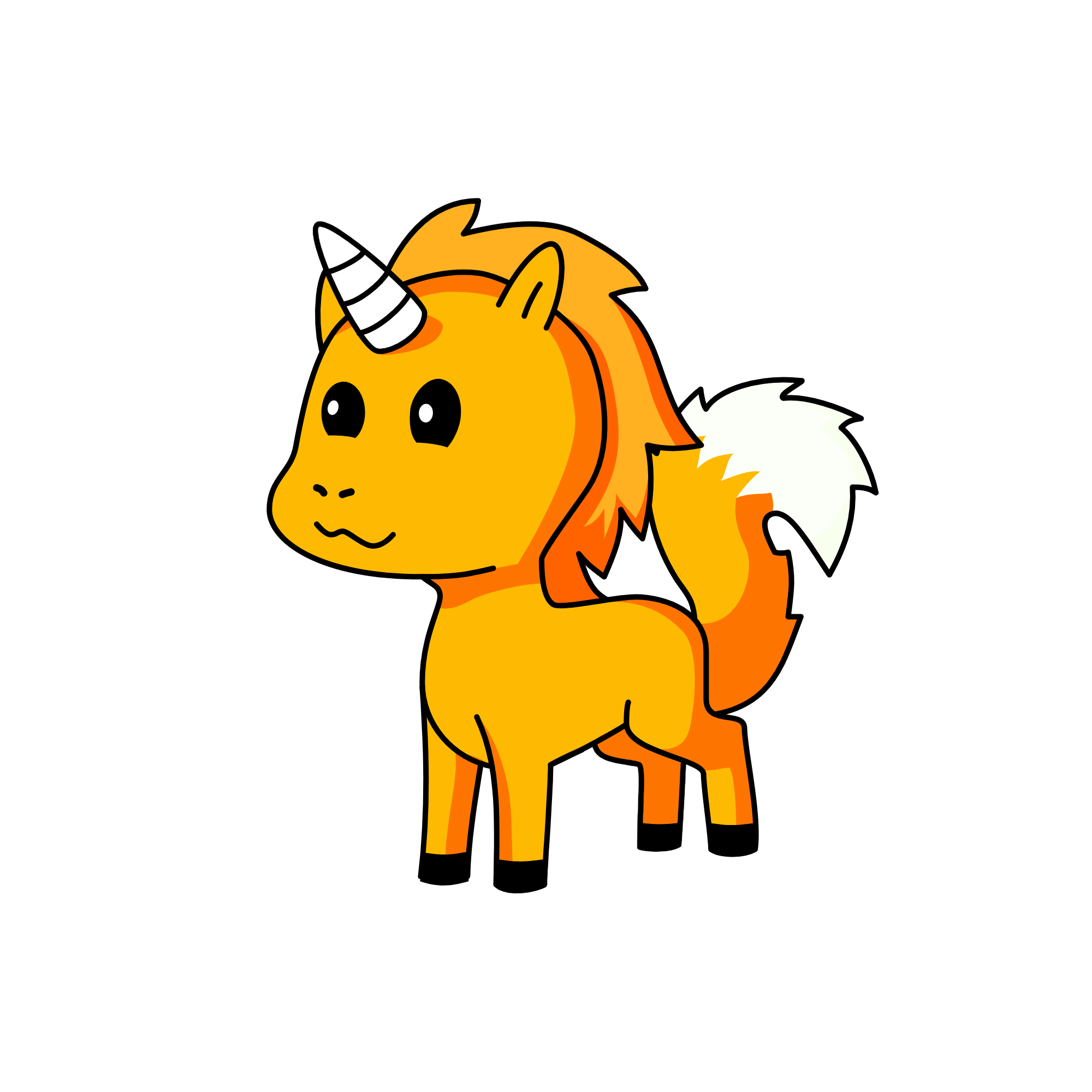 FOXYCORN, the unicorn