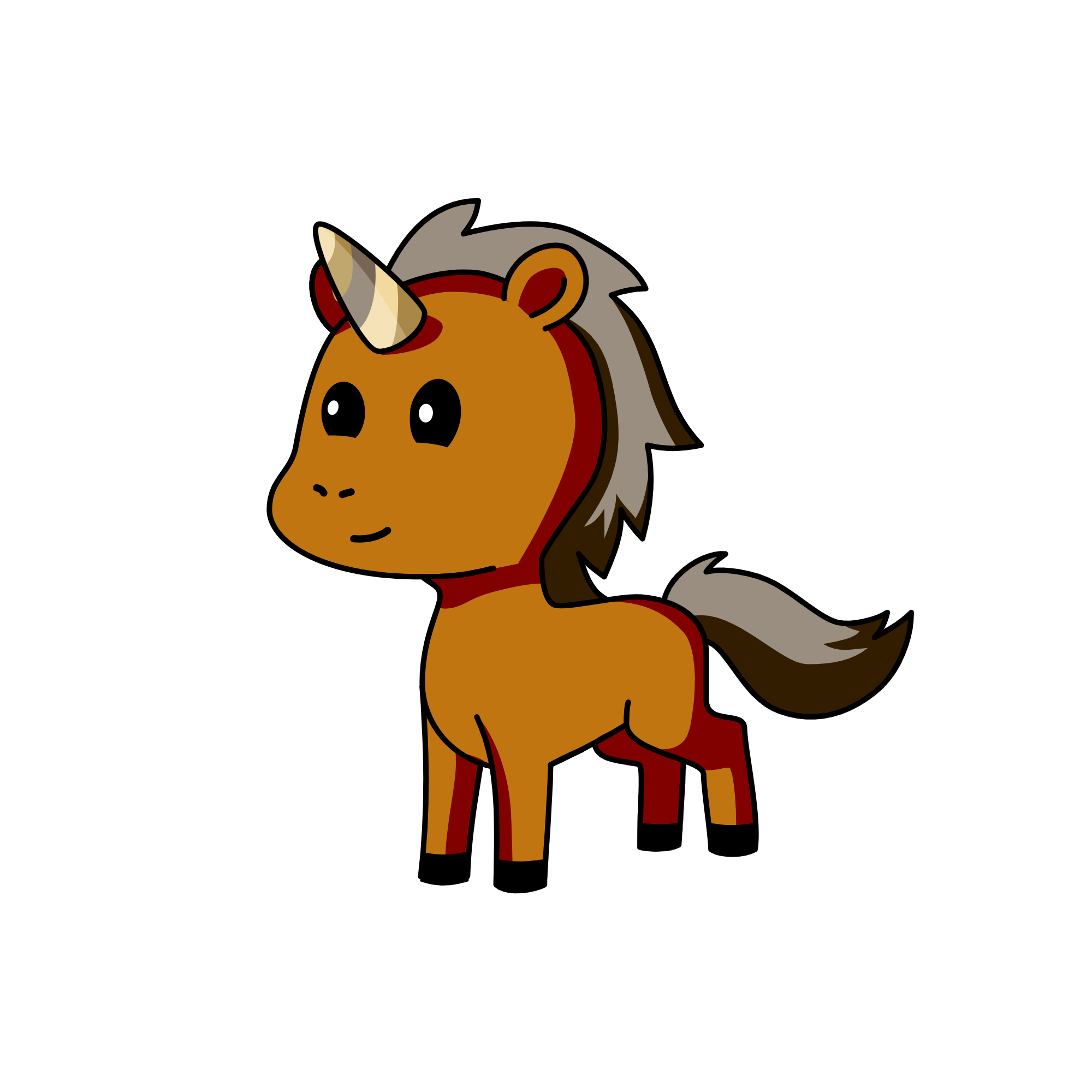 Custard, the unicorn