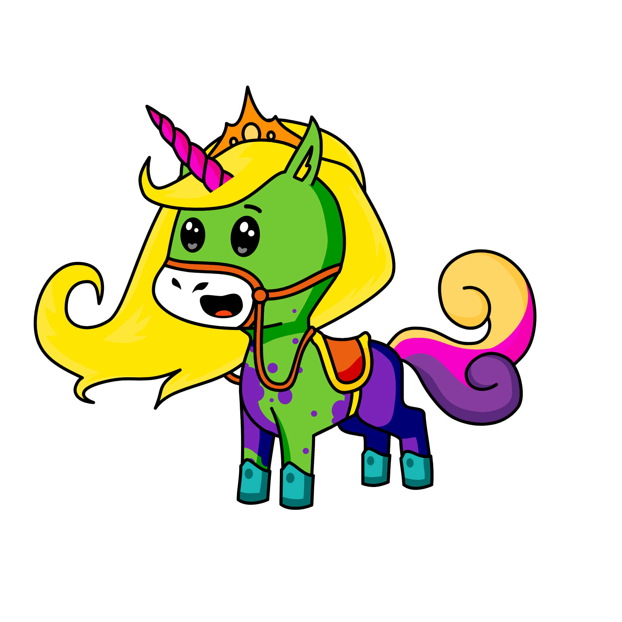 Leafstar, the unicorn