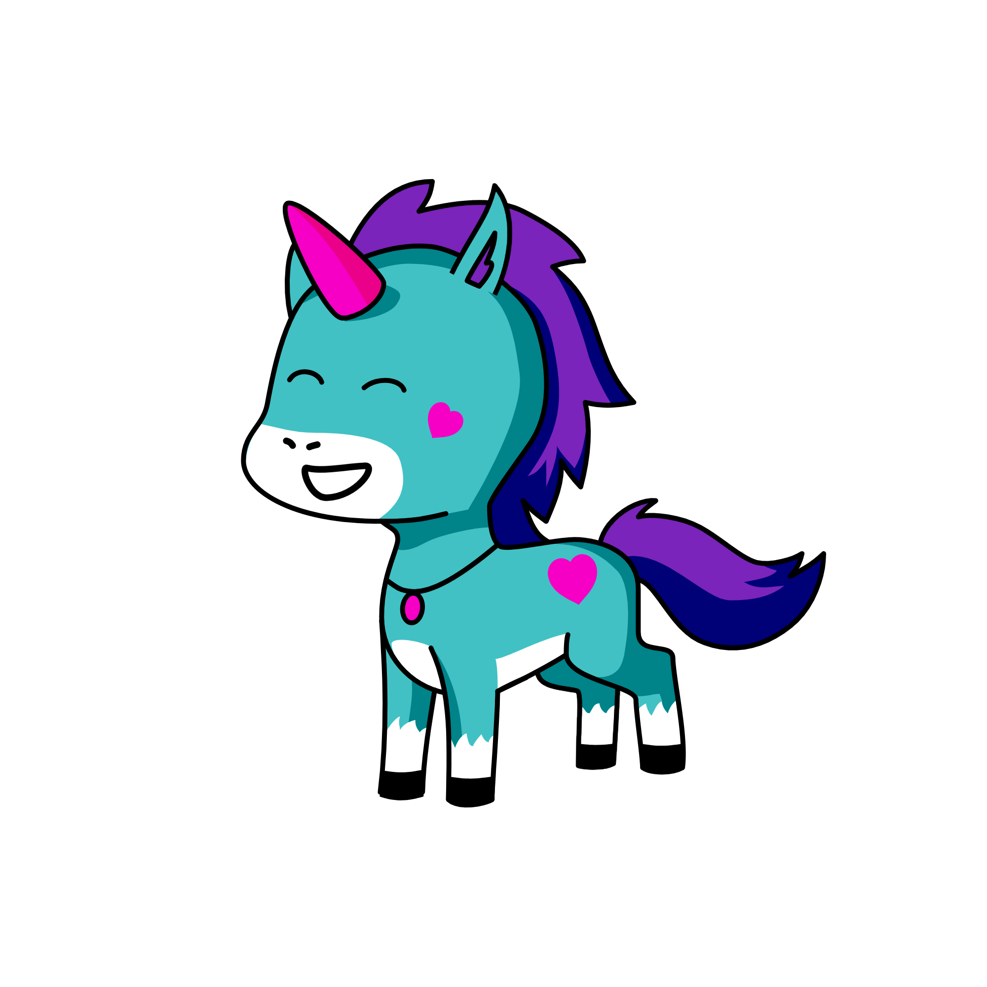 Cat, the unicorn