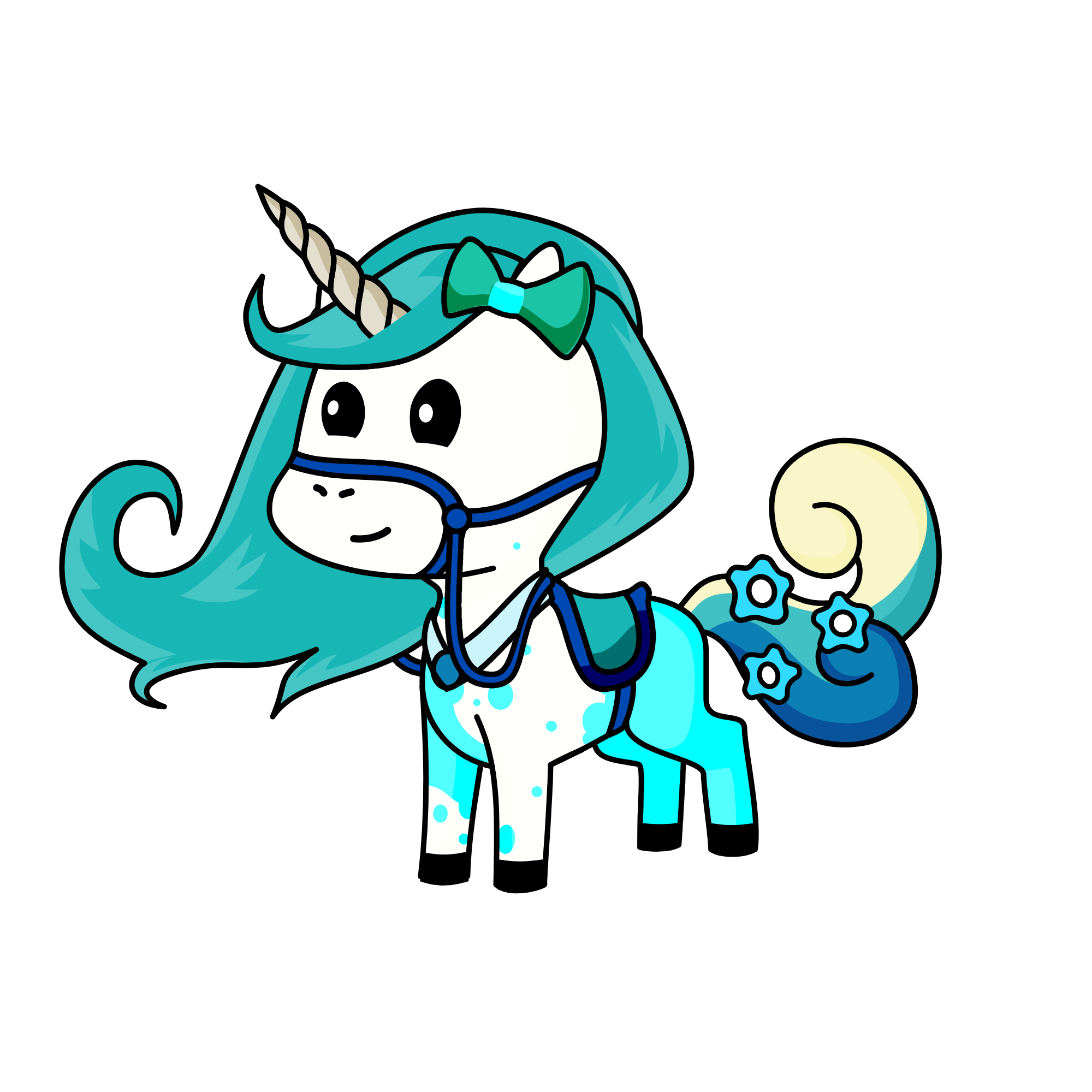 Snowy, the unicorn