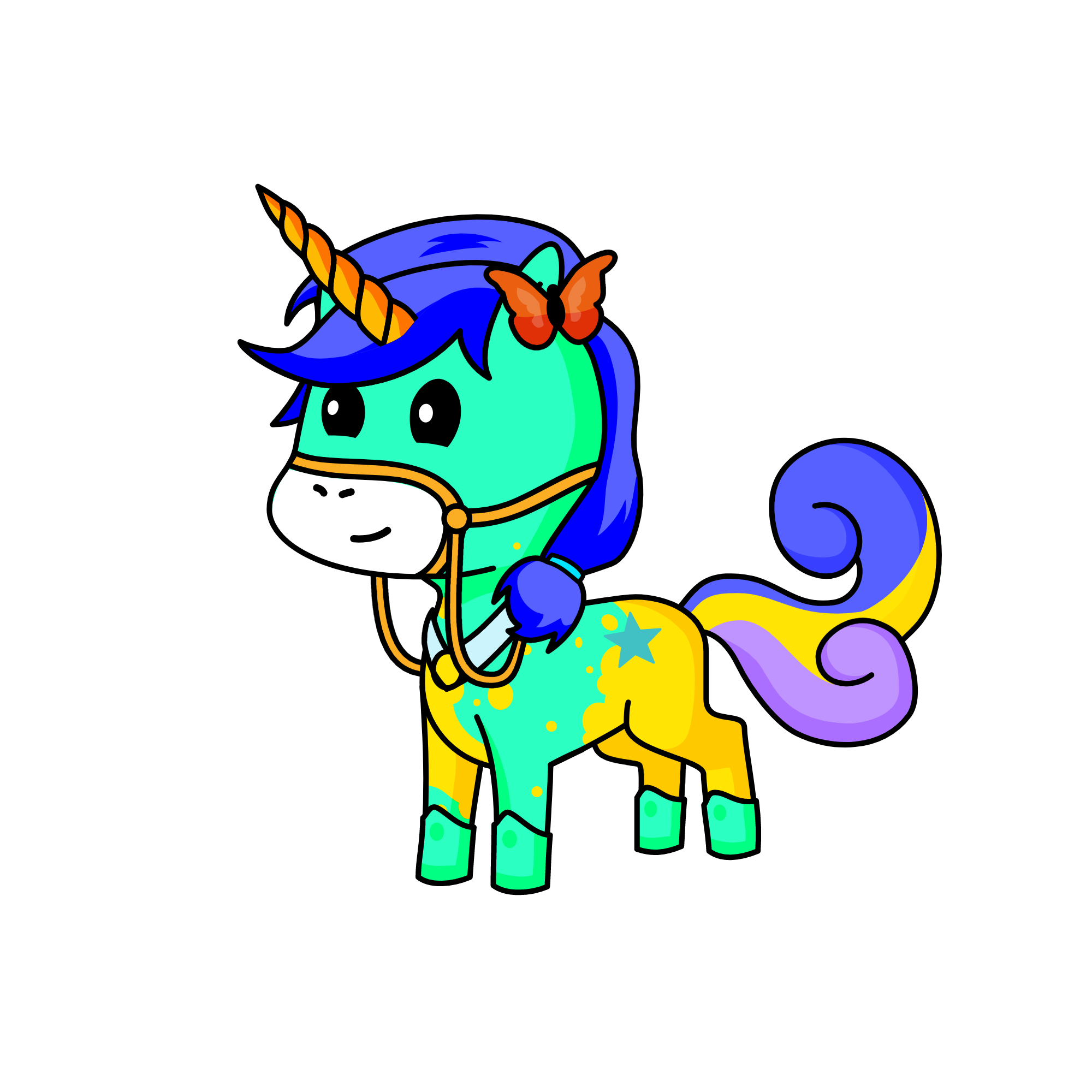 moon, the unicorn
