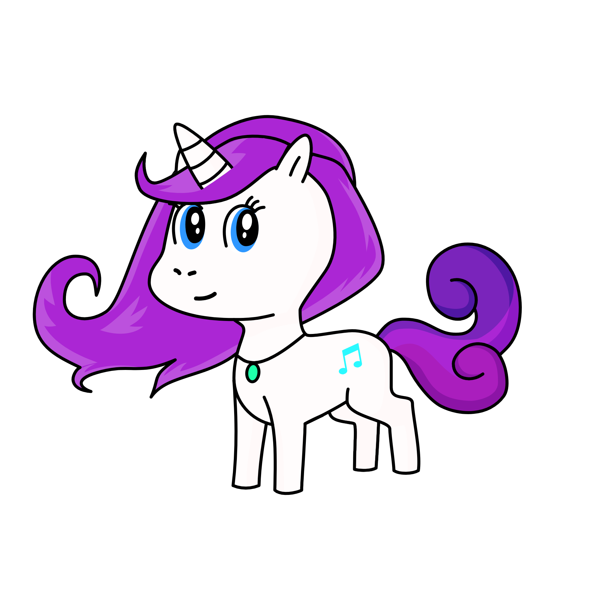 Rarity, the unicorn