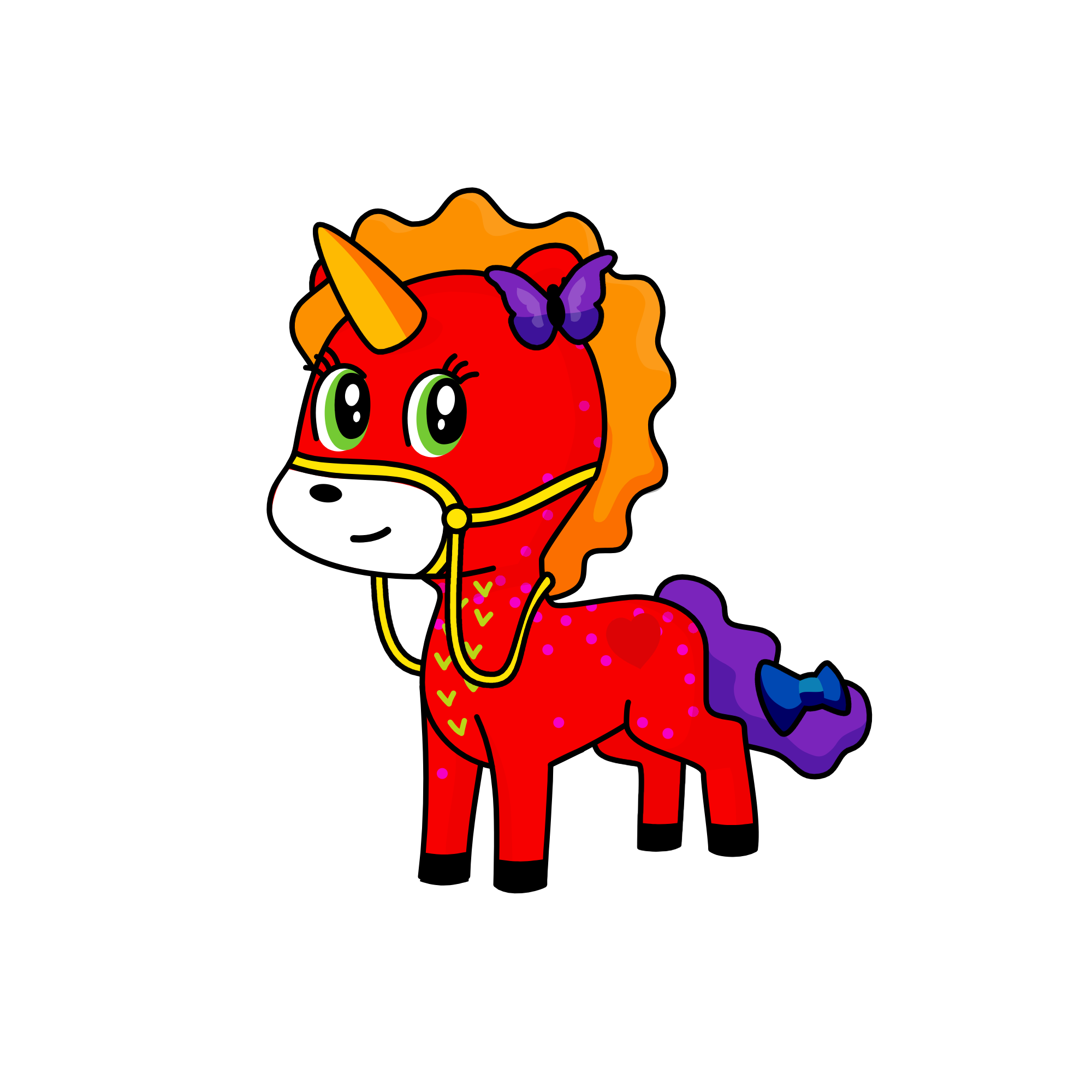 Me Jnr, the unicorn