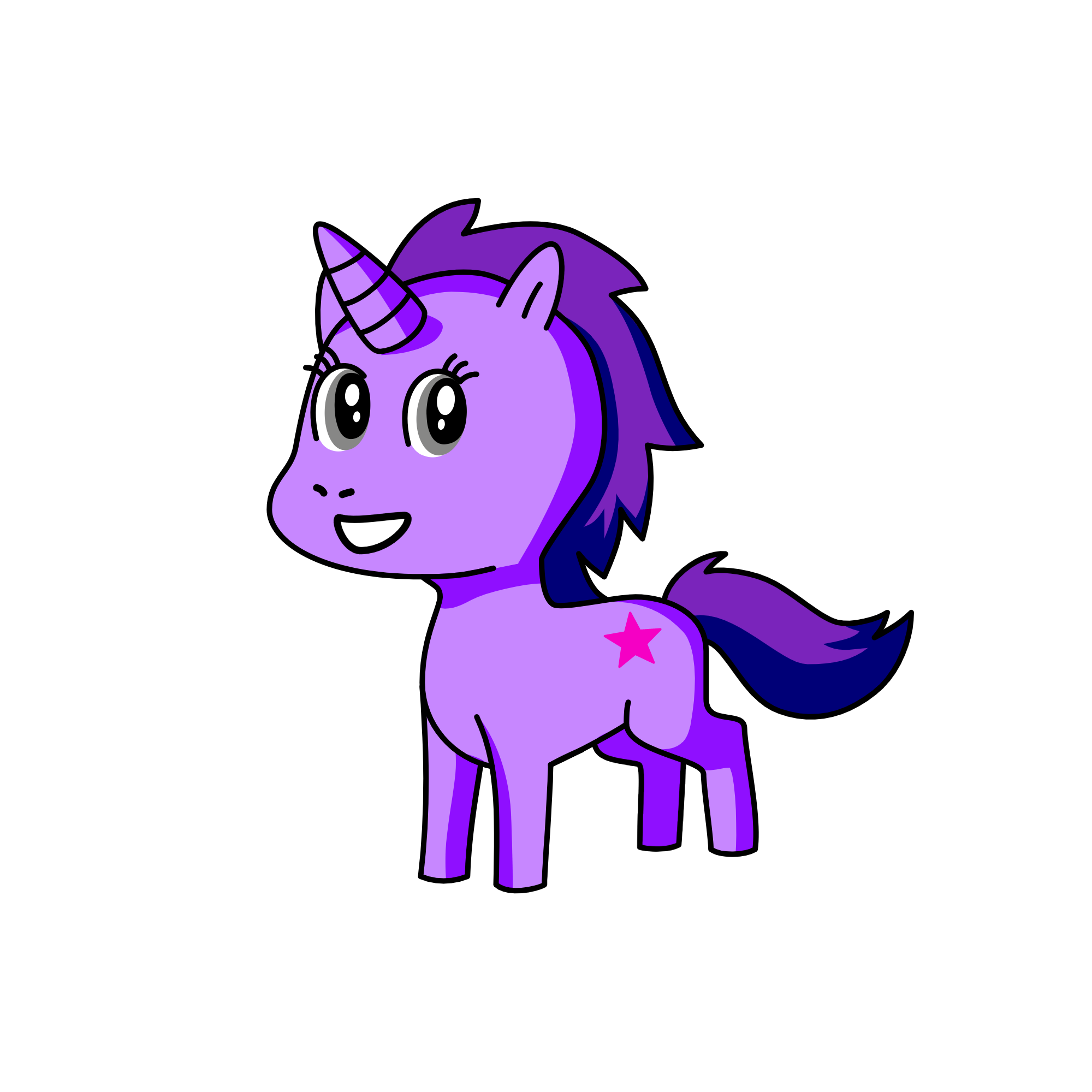 Twilight Sparkle, the unicorn