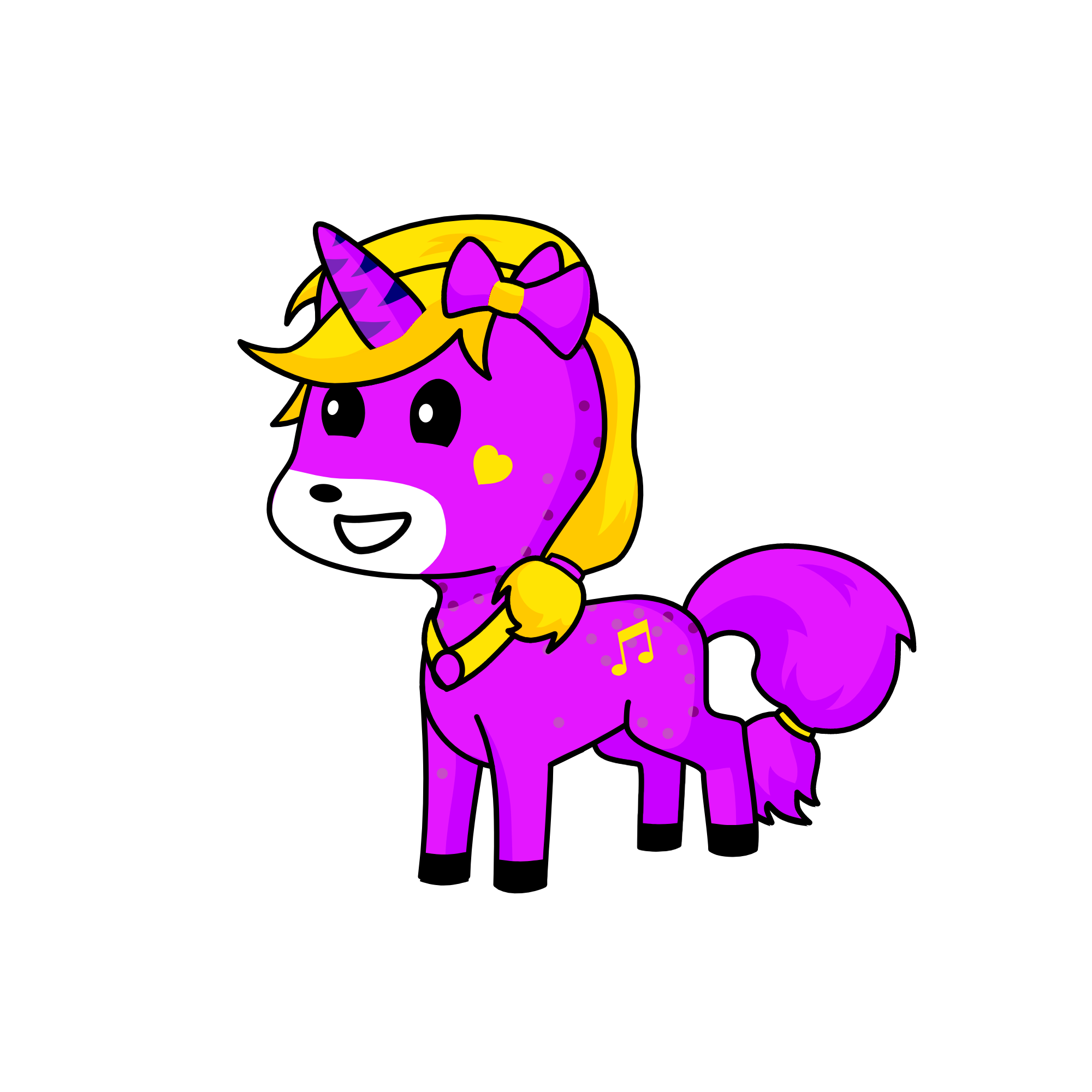 Mia The Music Younicorn, the unicorn