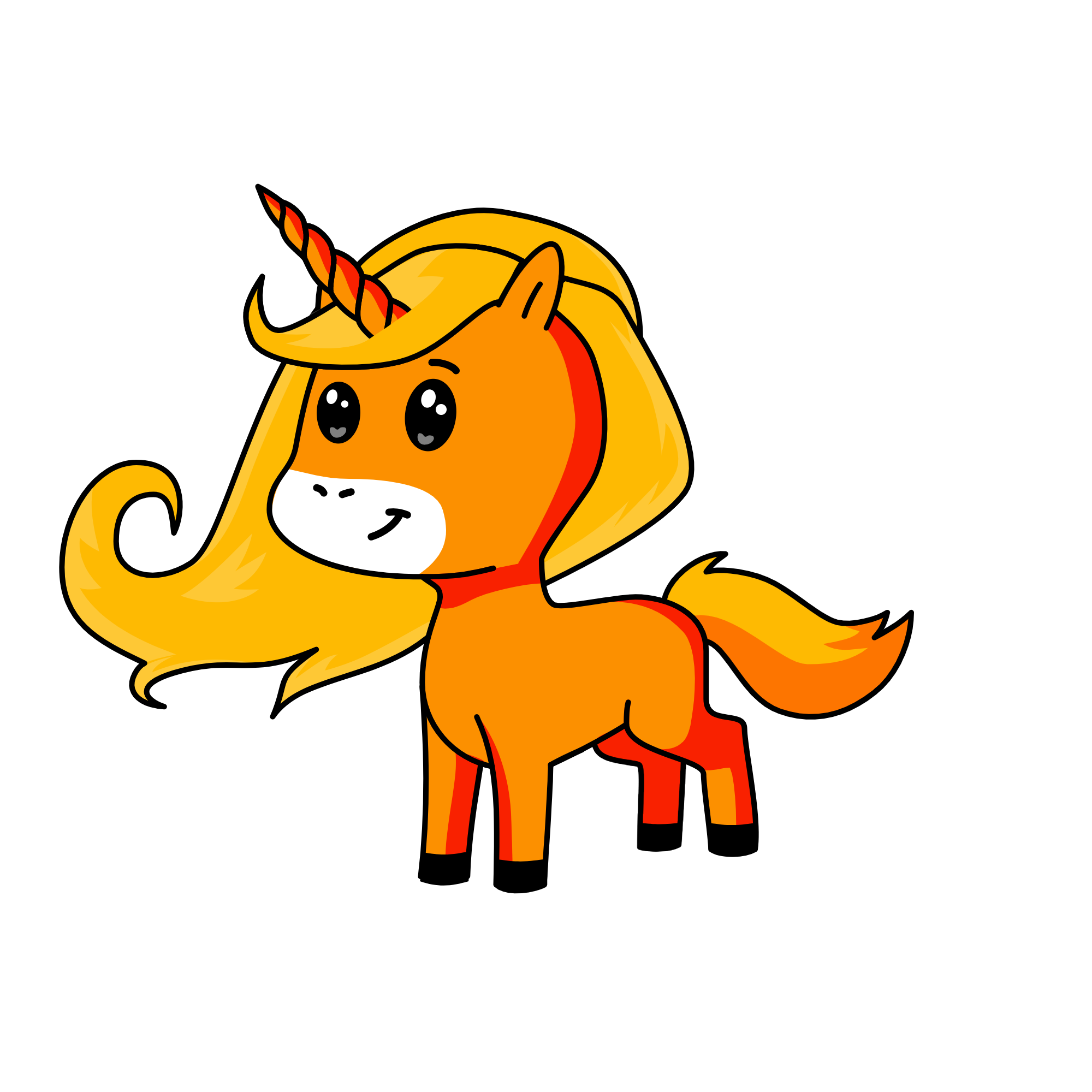 orange-paps, the unicorn
