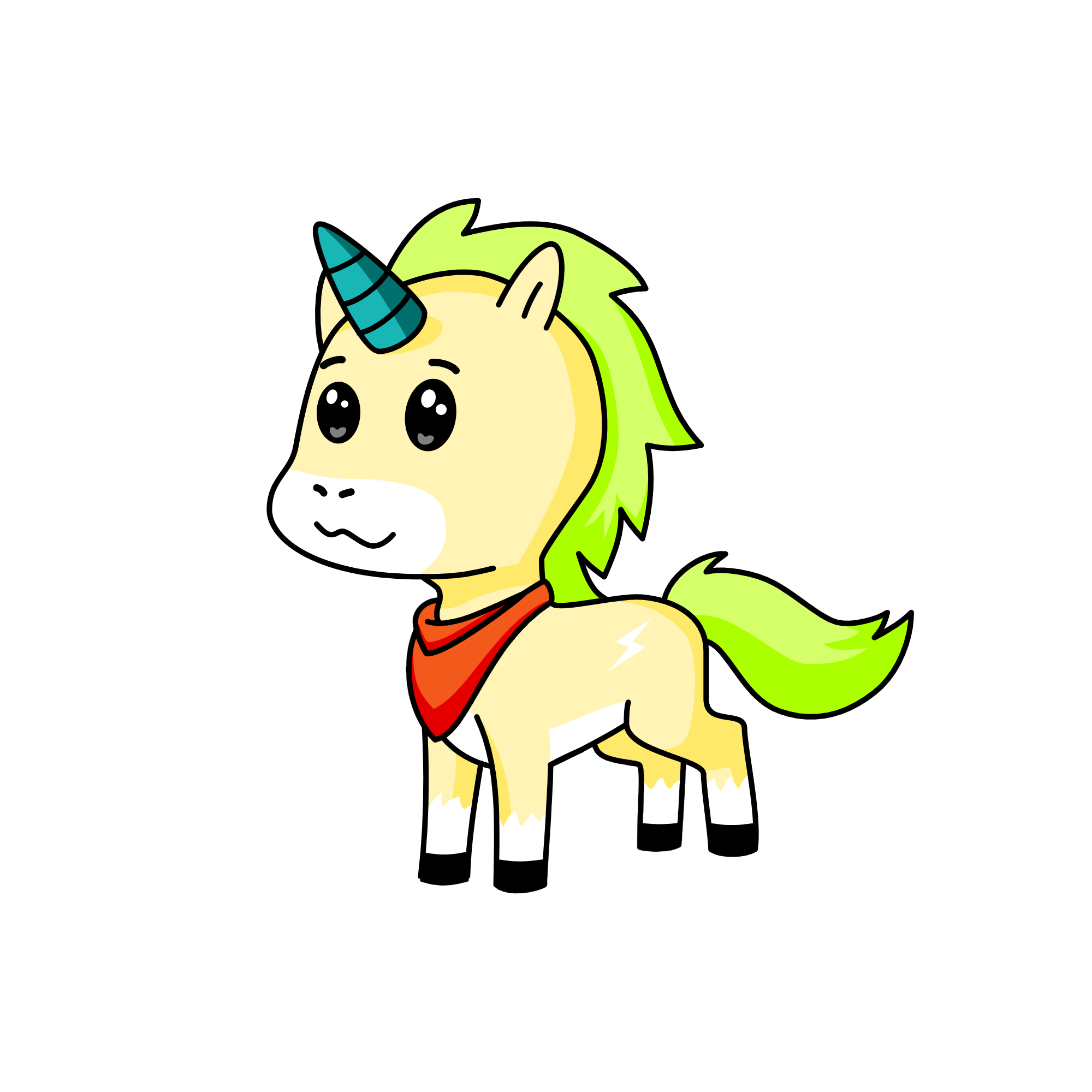 Littoo, the unicorn