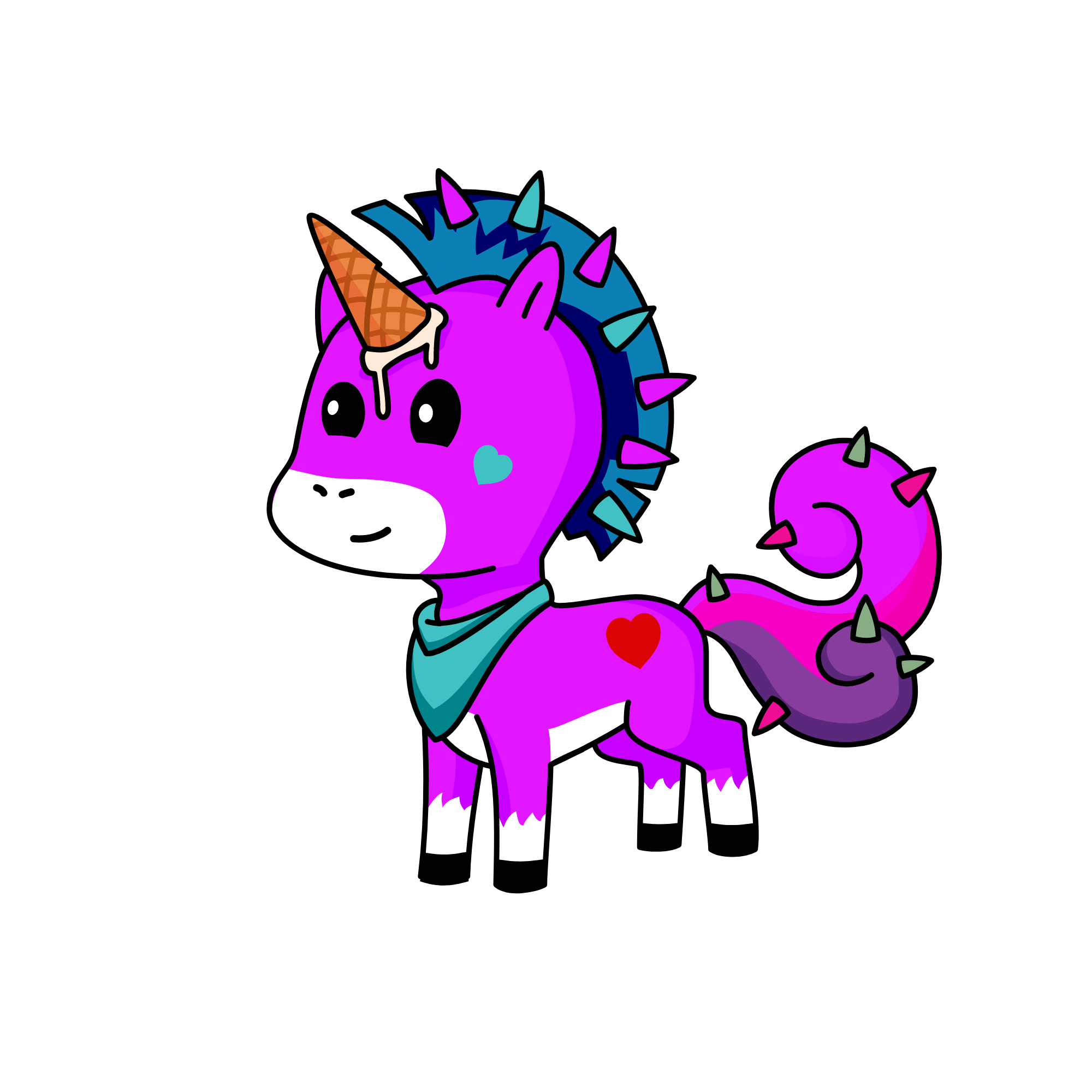 Ice Cream, the unicorn