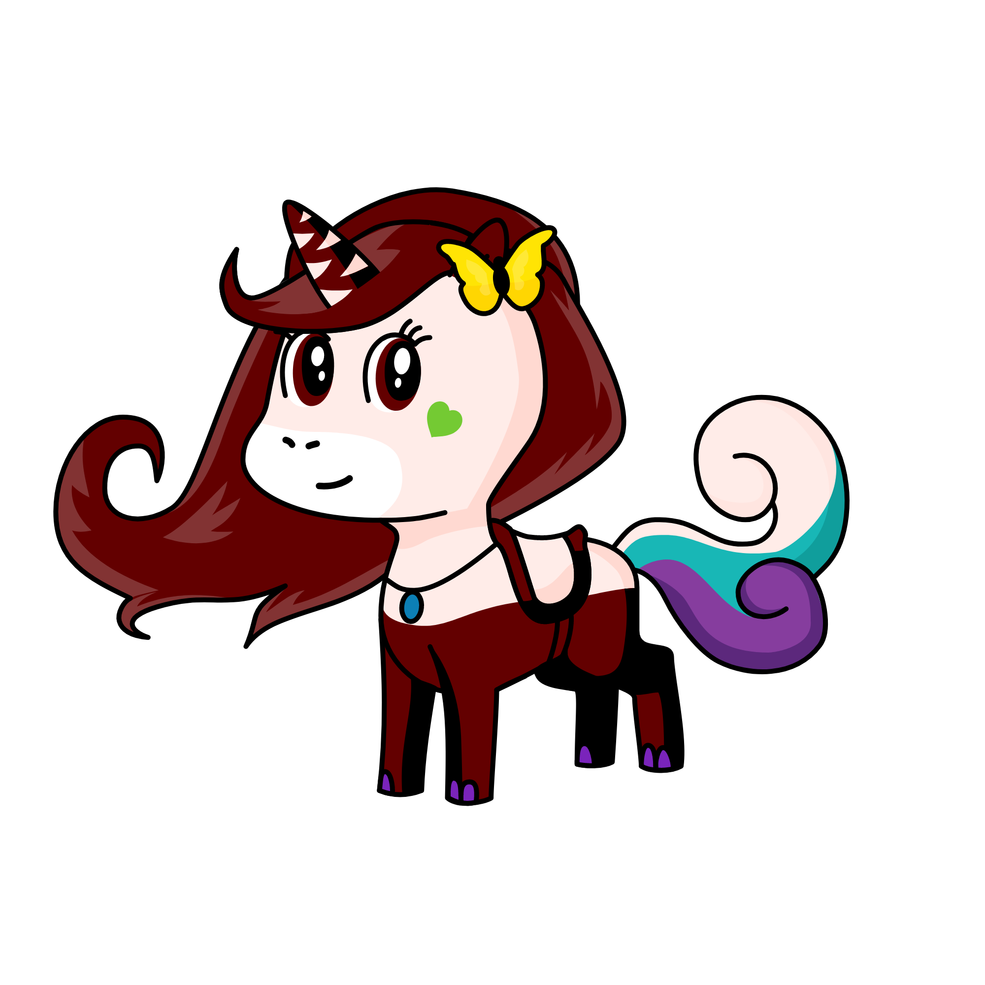 Chocolate, the unicorn
