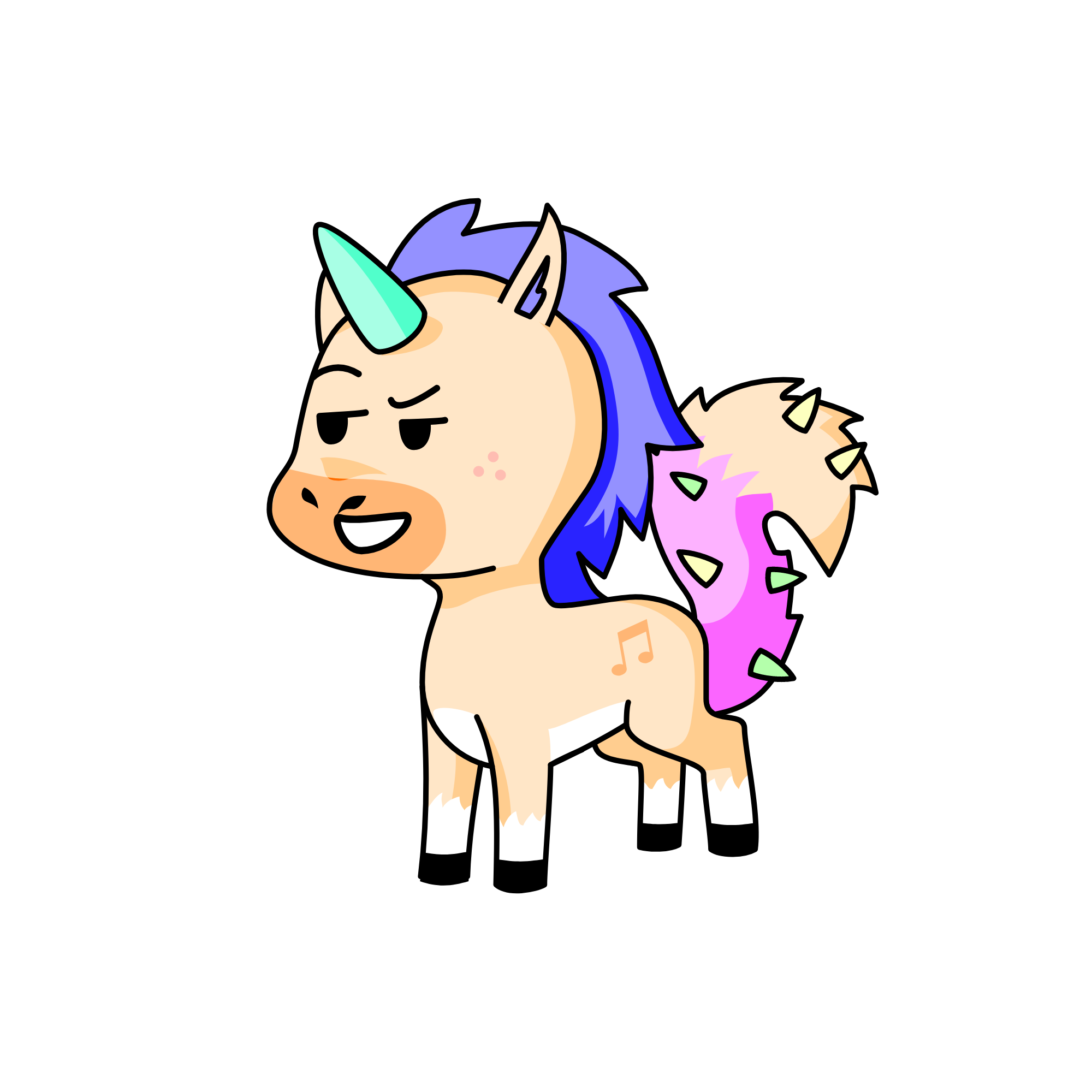 rr, the unicorn