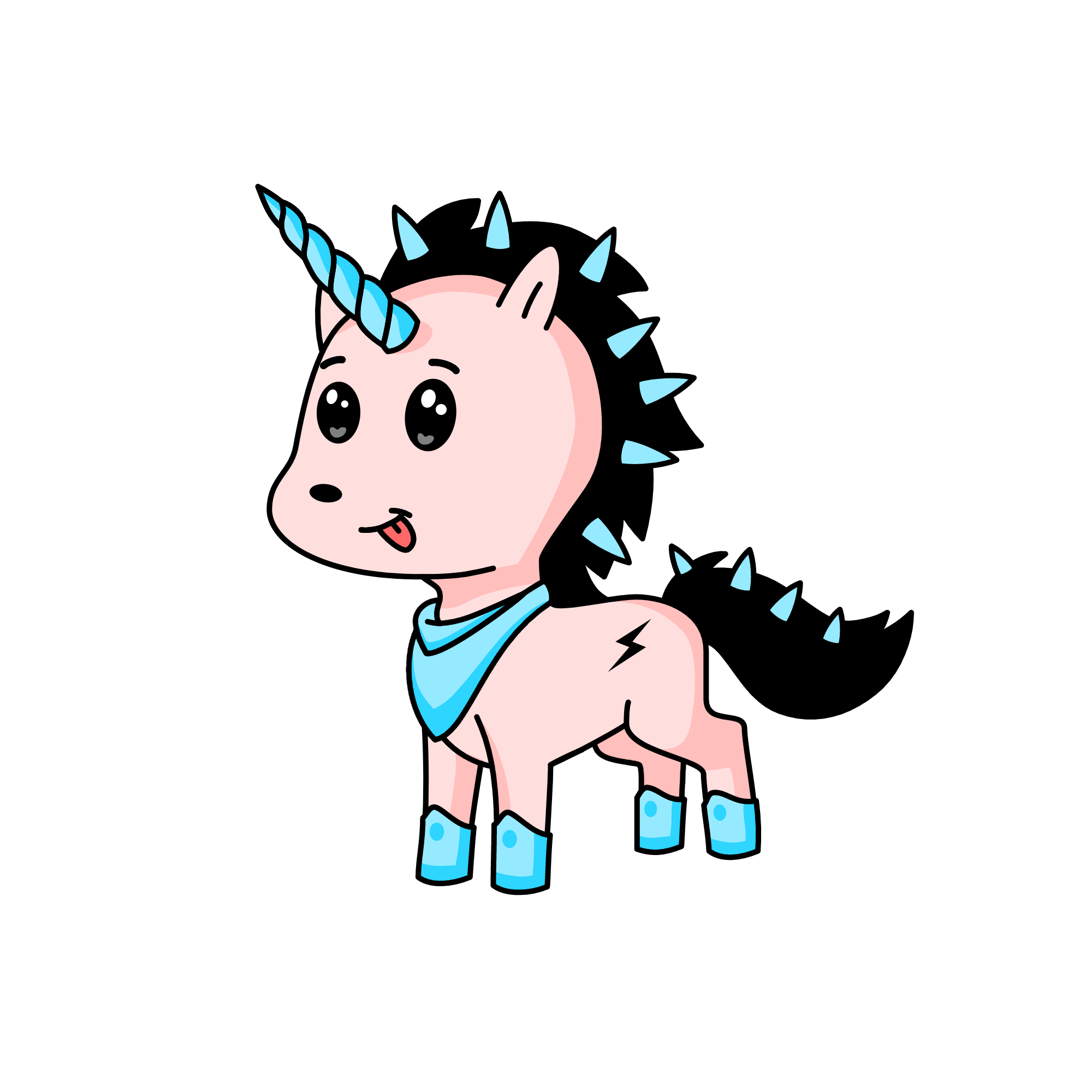 Bandit, the unicorn