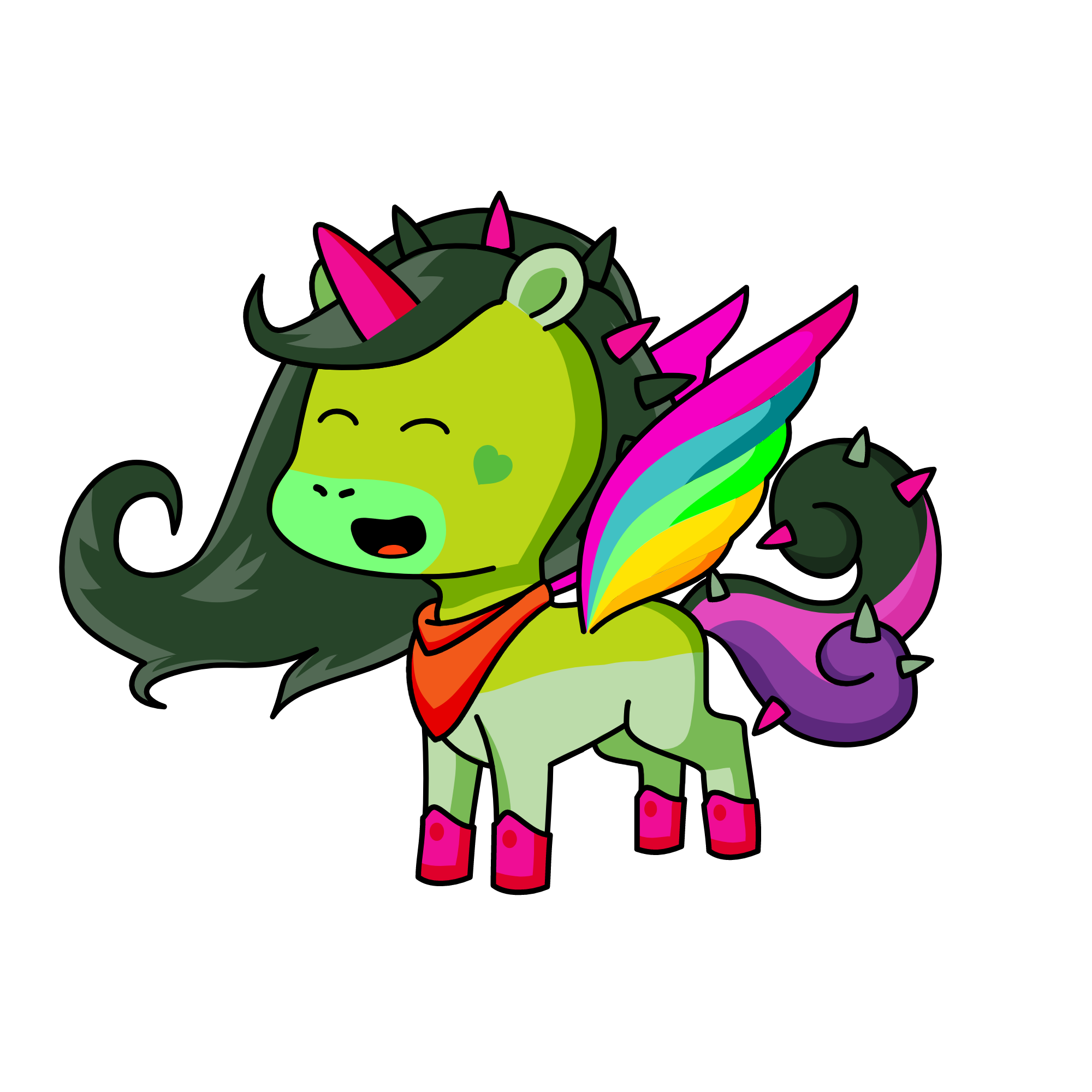 67UY, the unicorn