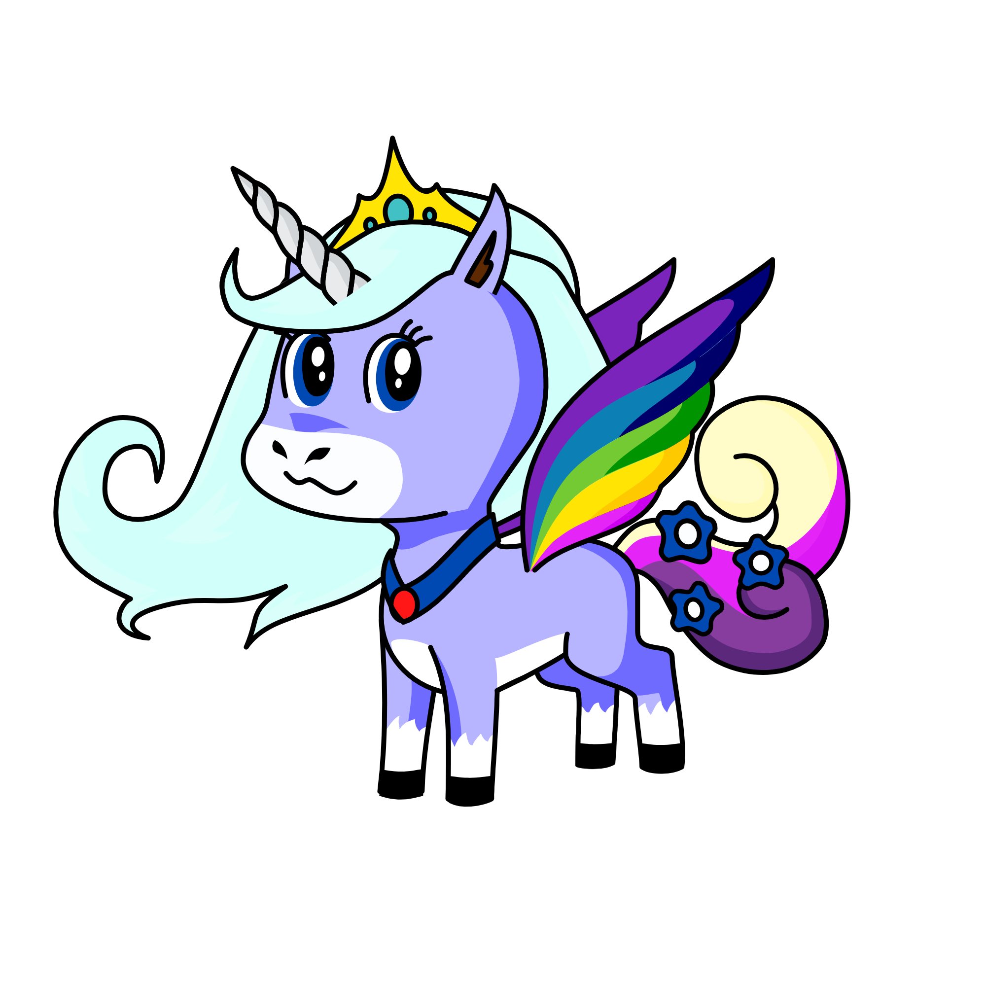 snowcorni, the unicorn