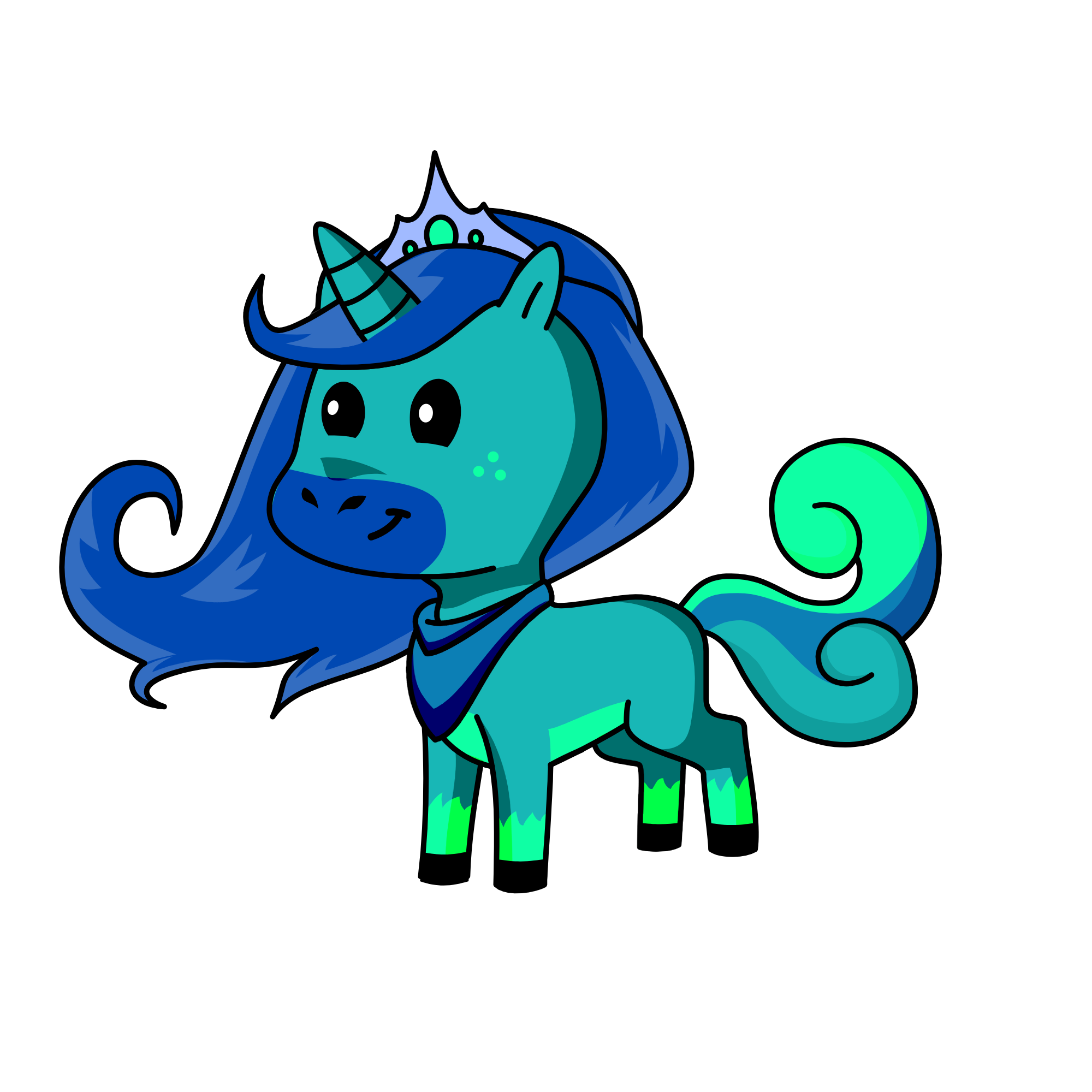 Thetis, the unicorn