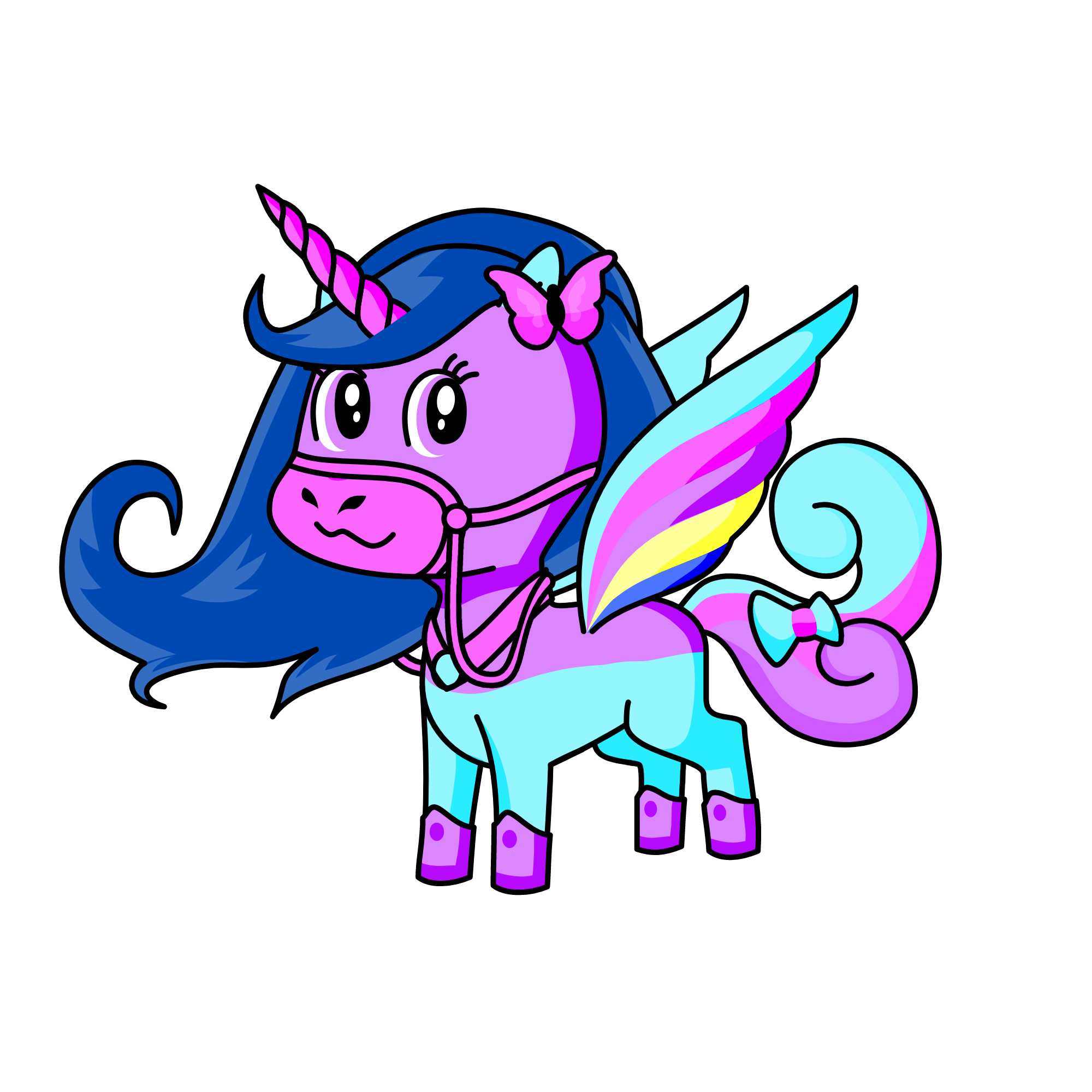 scibleucorne, the unicorn