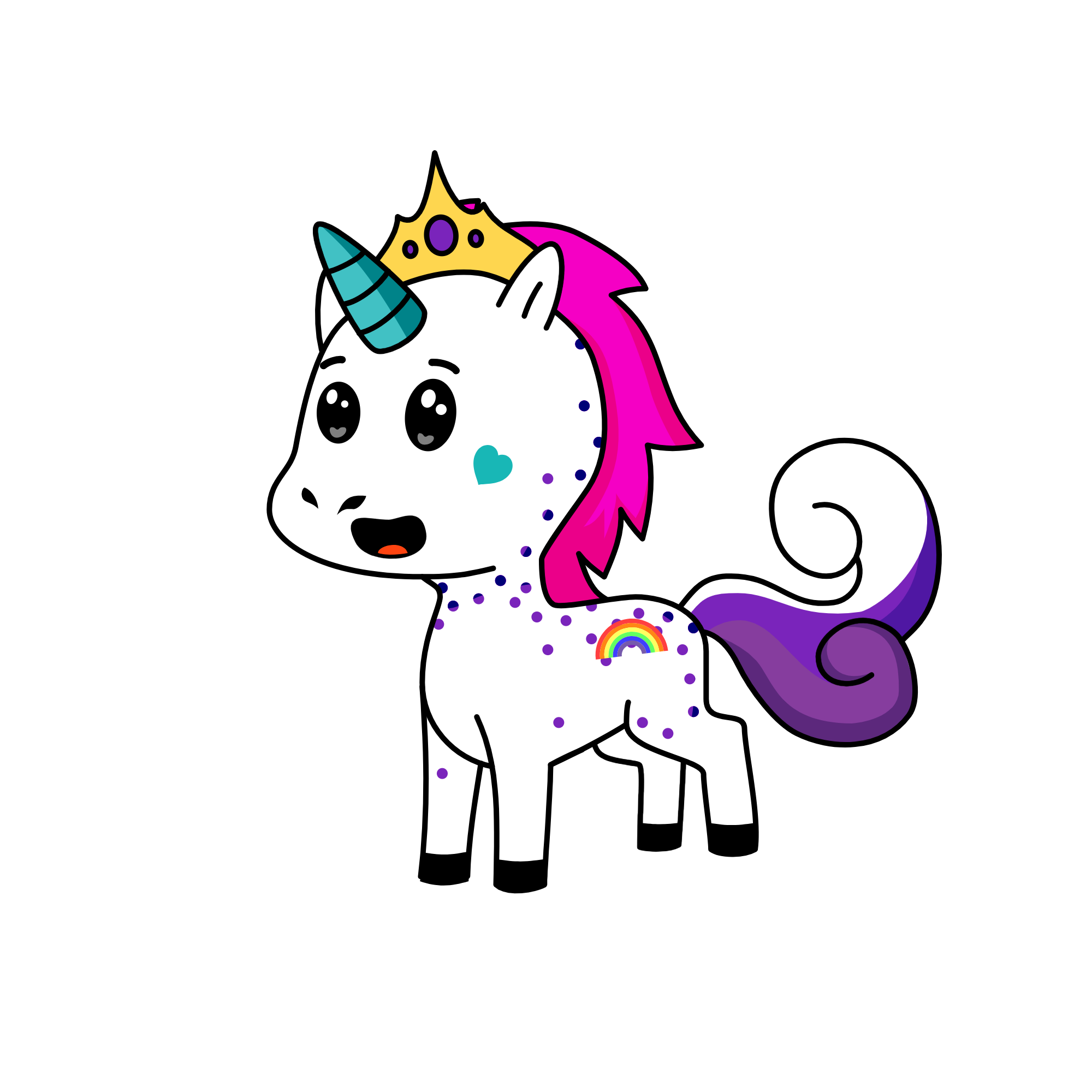 Scarlett, the unicorn