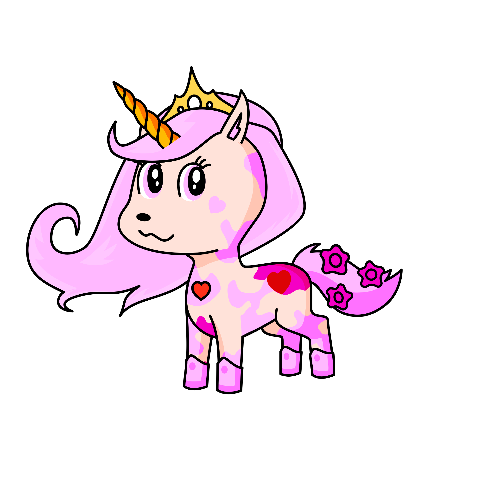 Harley , the unicorn