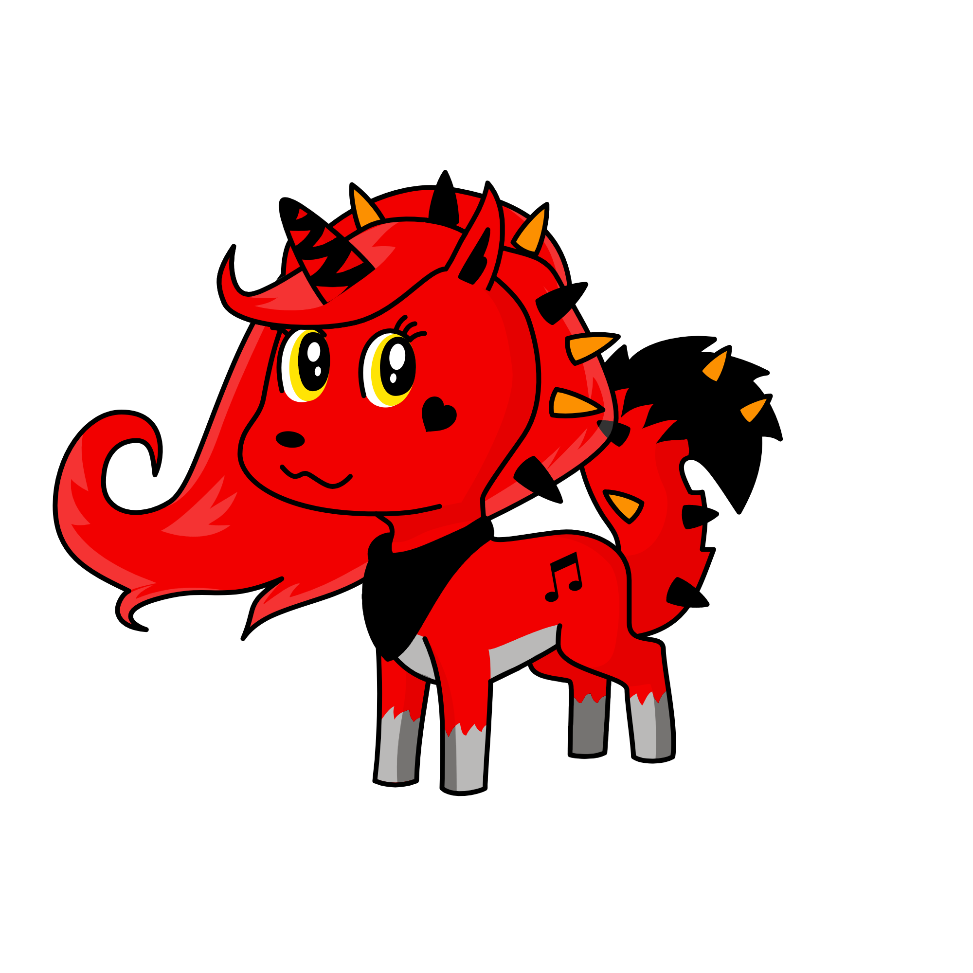 Foxy, the unicorn