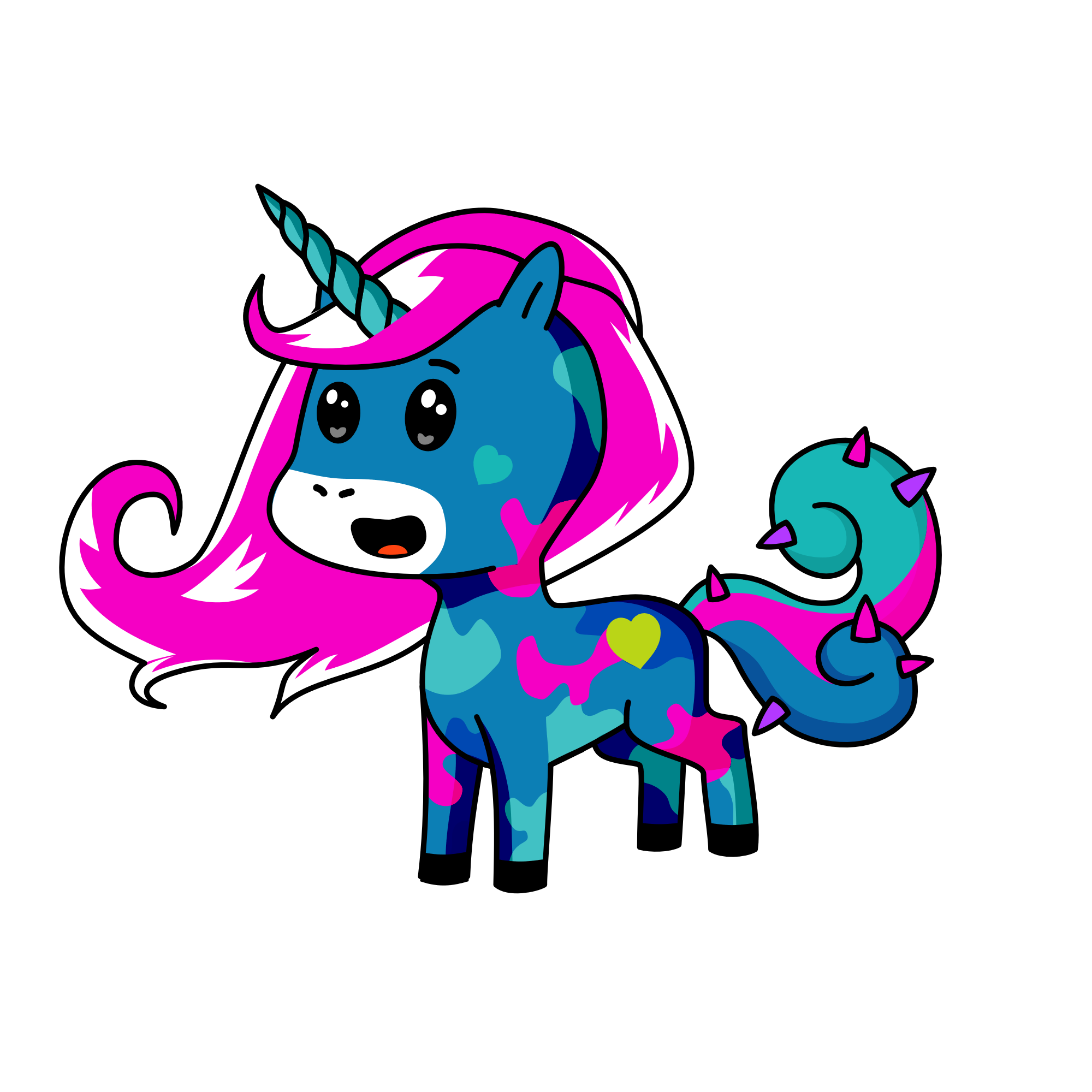 snow, the unicorn