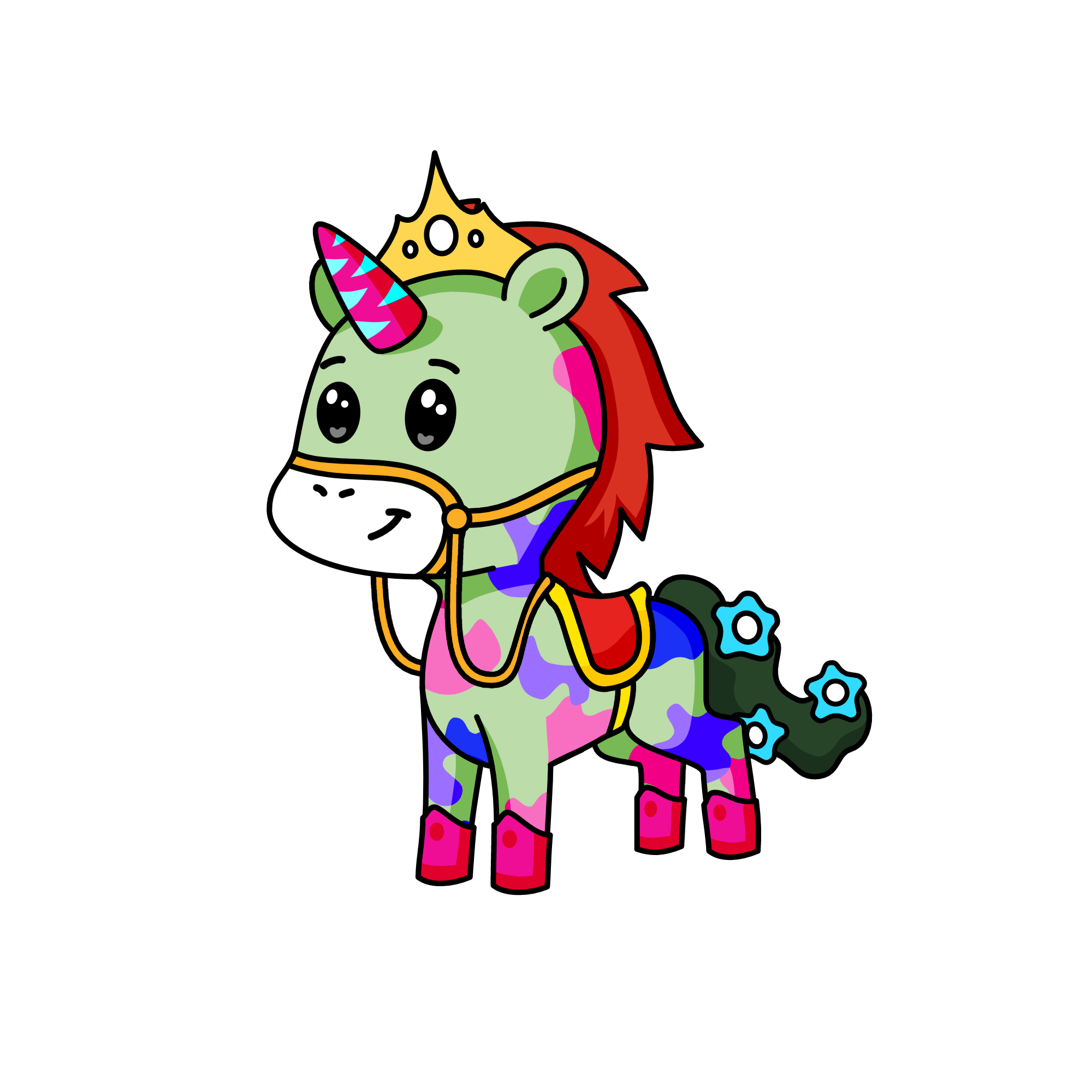 Lilly, the unicorn