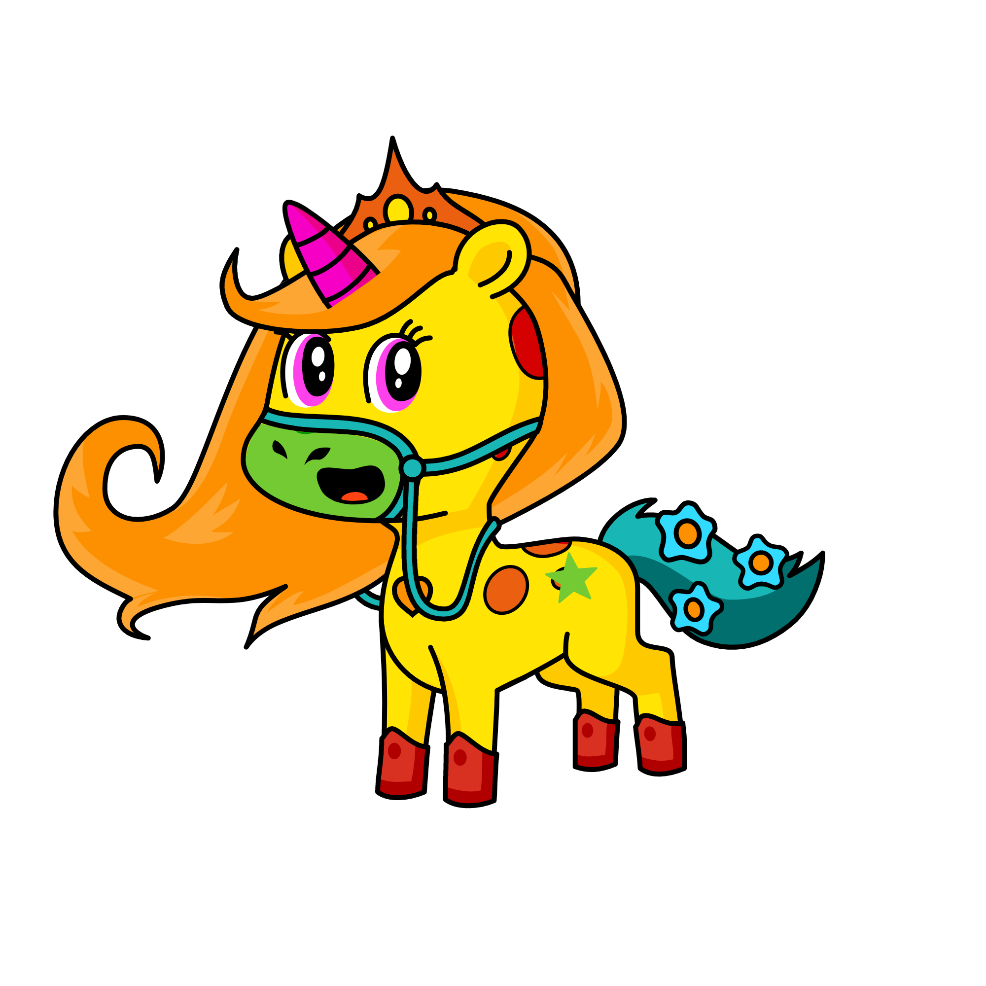 heart loving, the unicorn