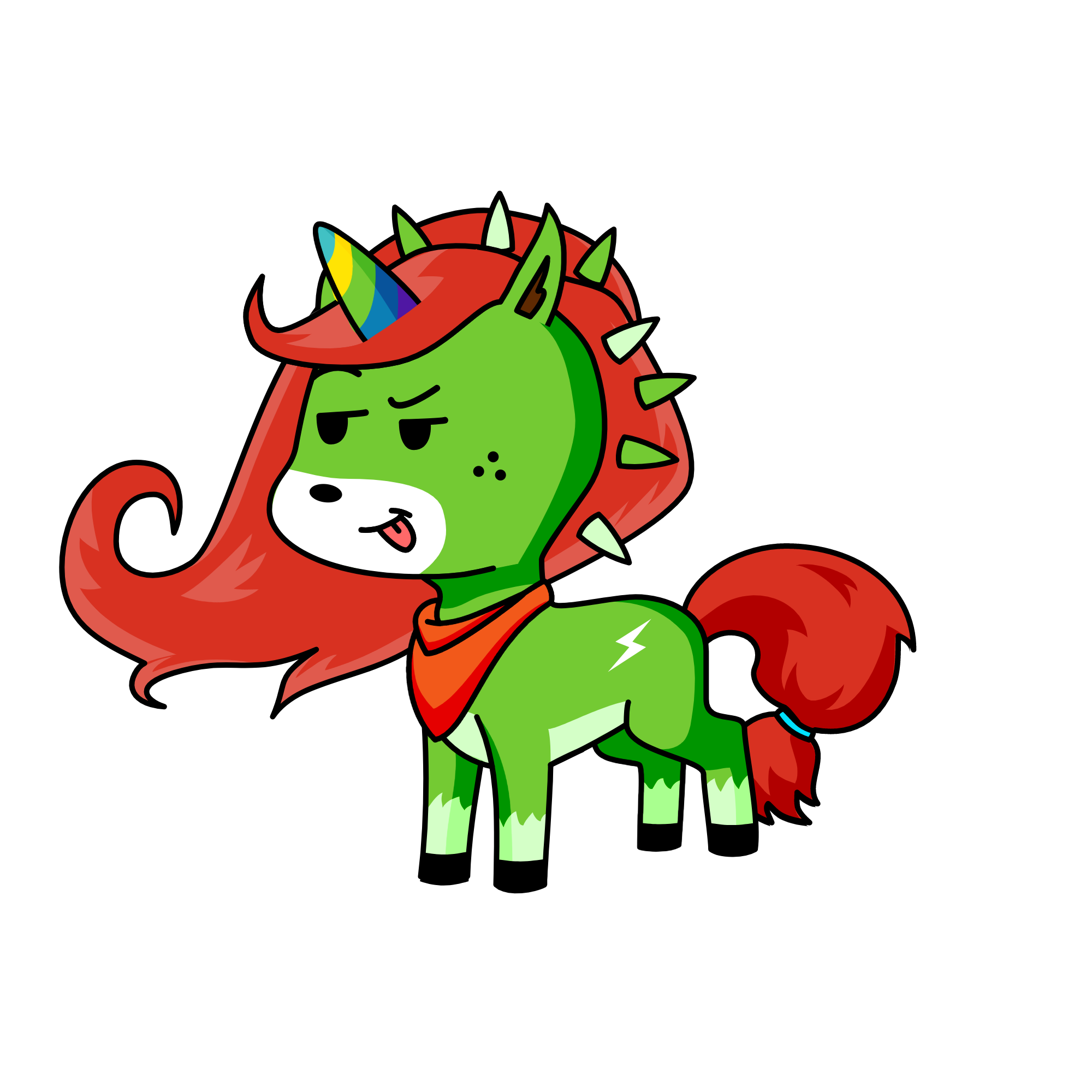 melon, the unicorn