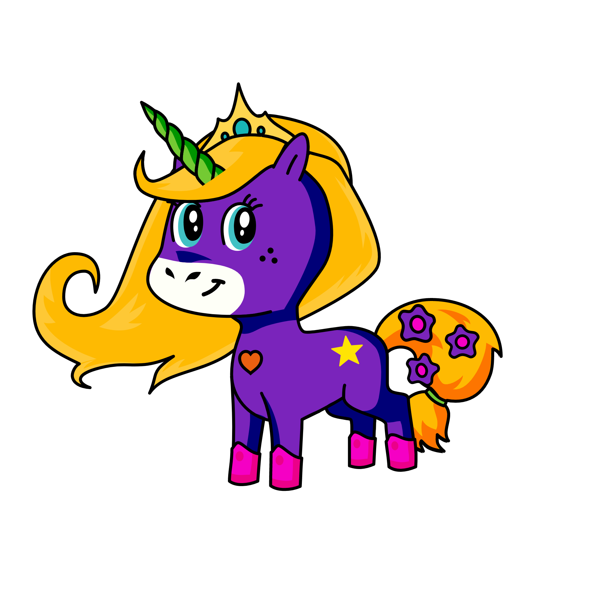 rapunzel, the unicorn