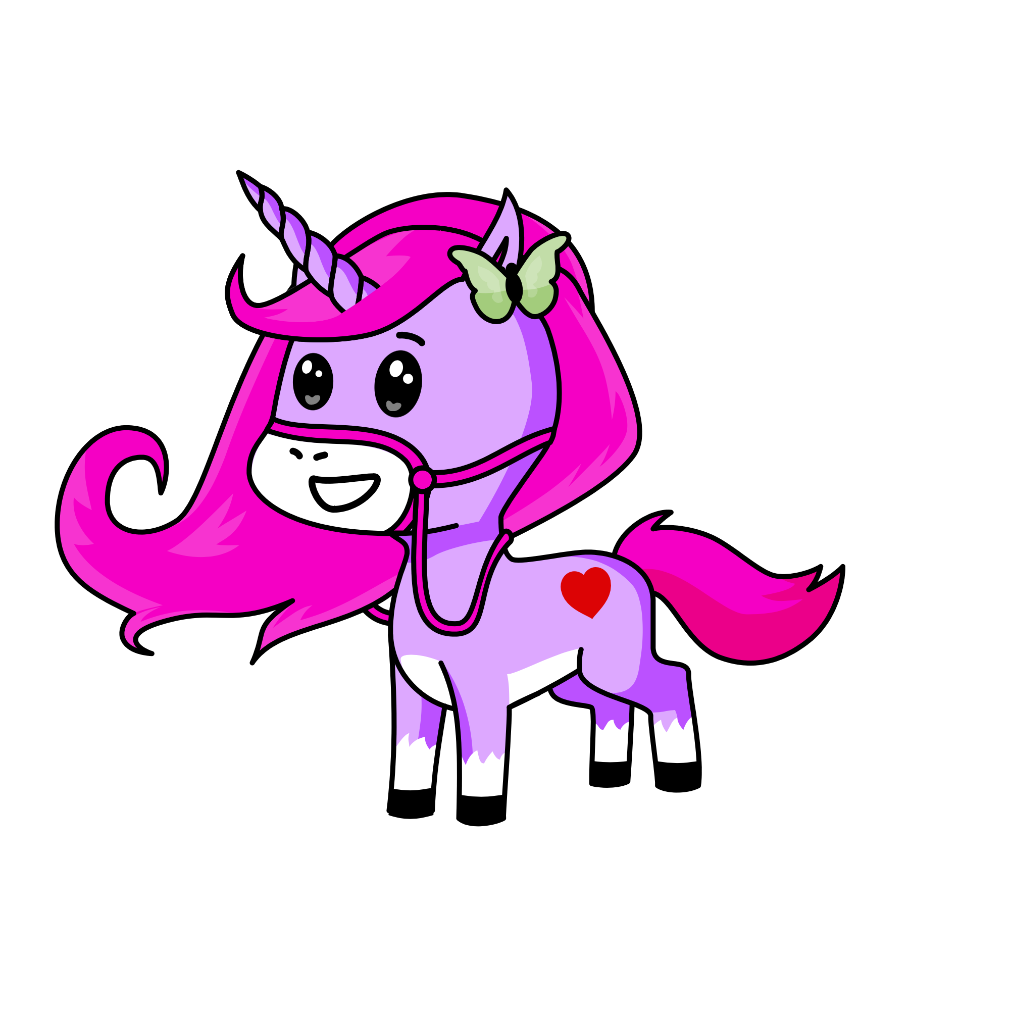 Skittles, the unicorn