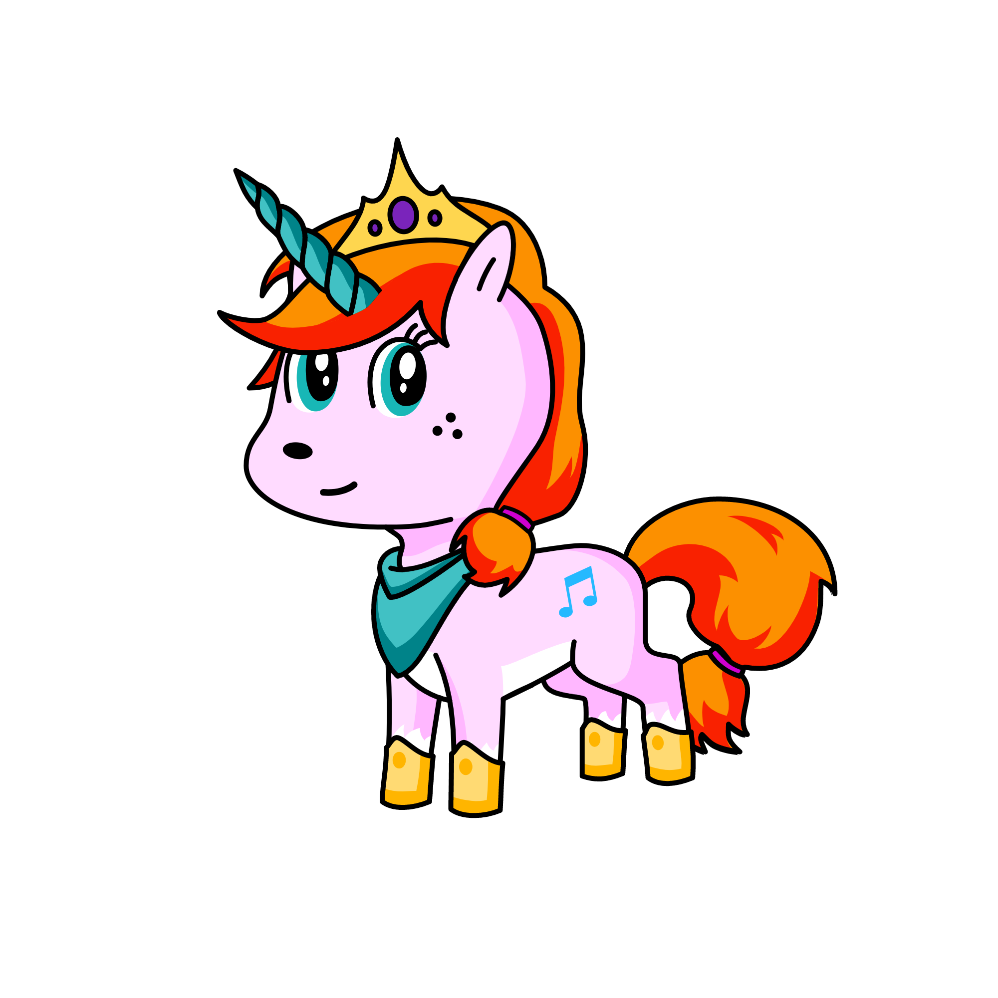 prenses şeker, the unicorn