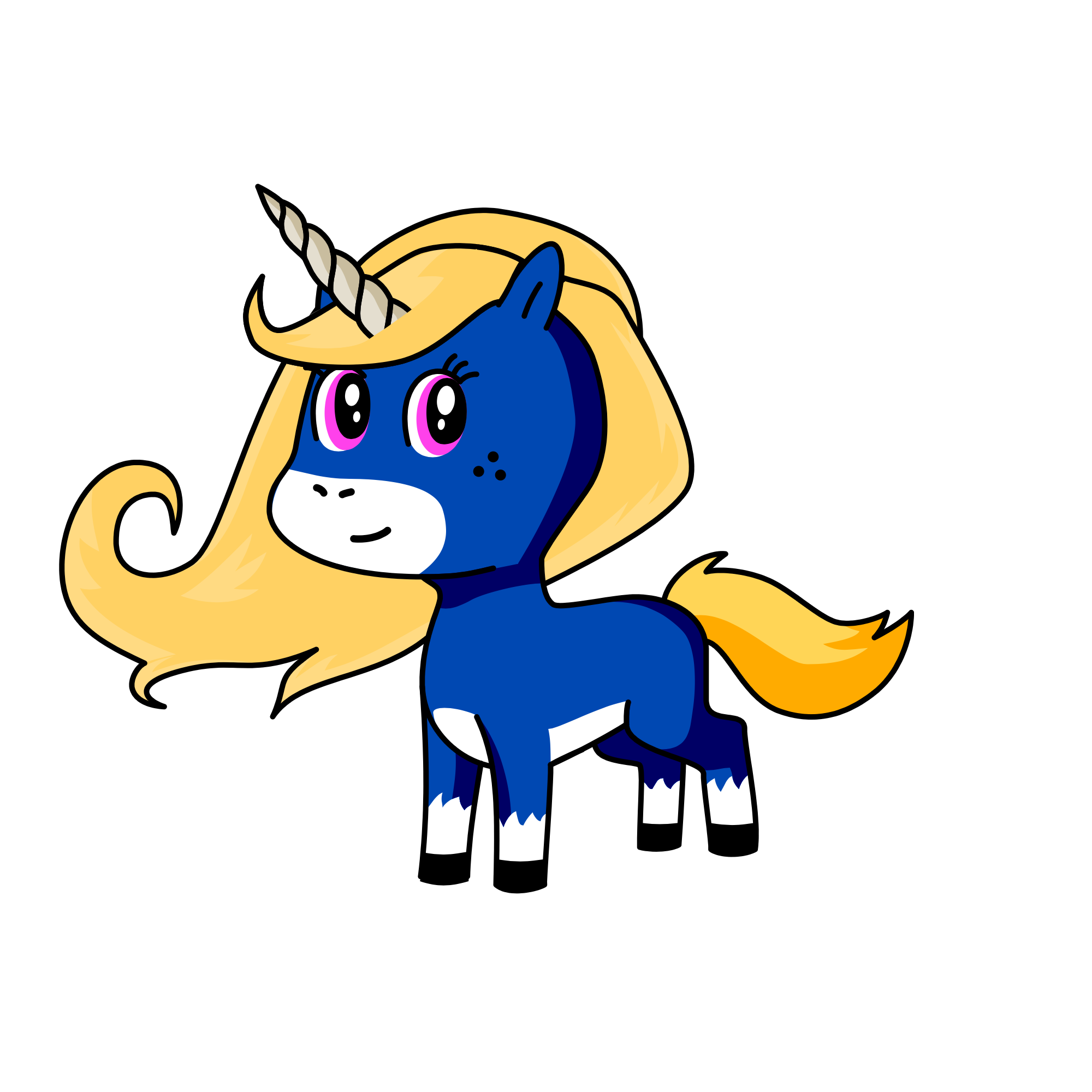 Famous unicorn 🦄 , the unicorn