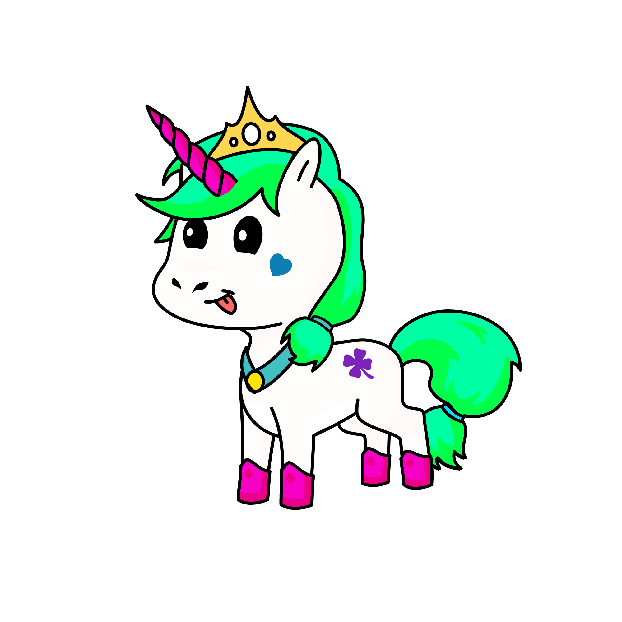 I HAVE A TWIN, the unicorn