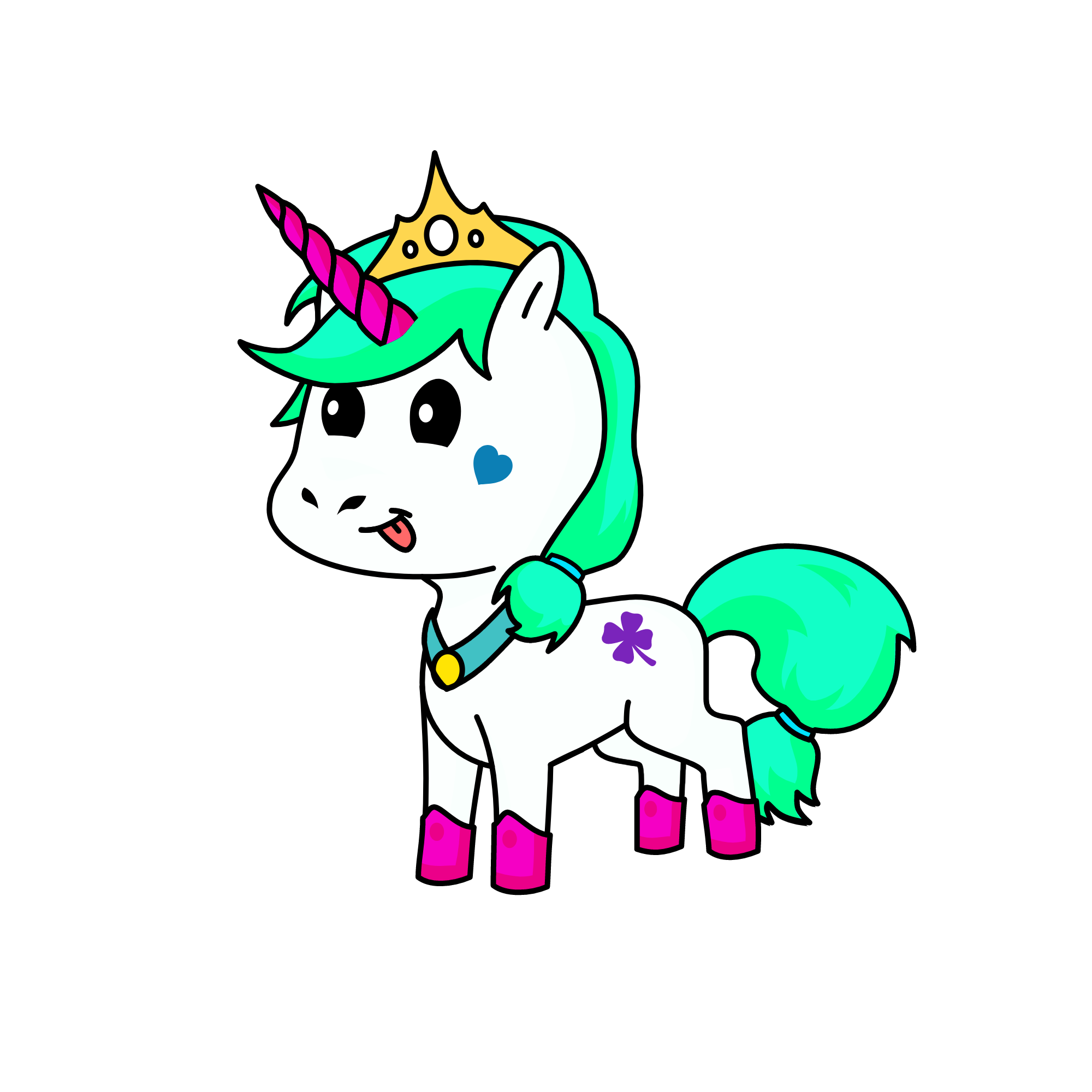 I HAVE A TWIN, the unicorn