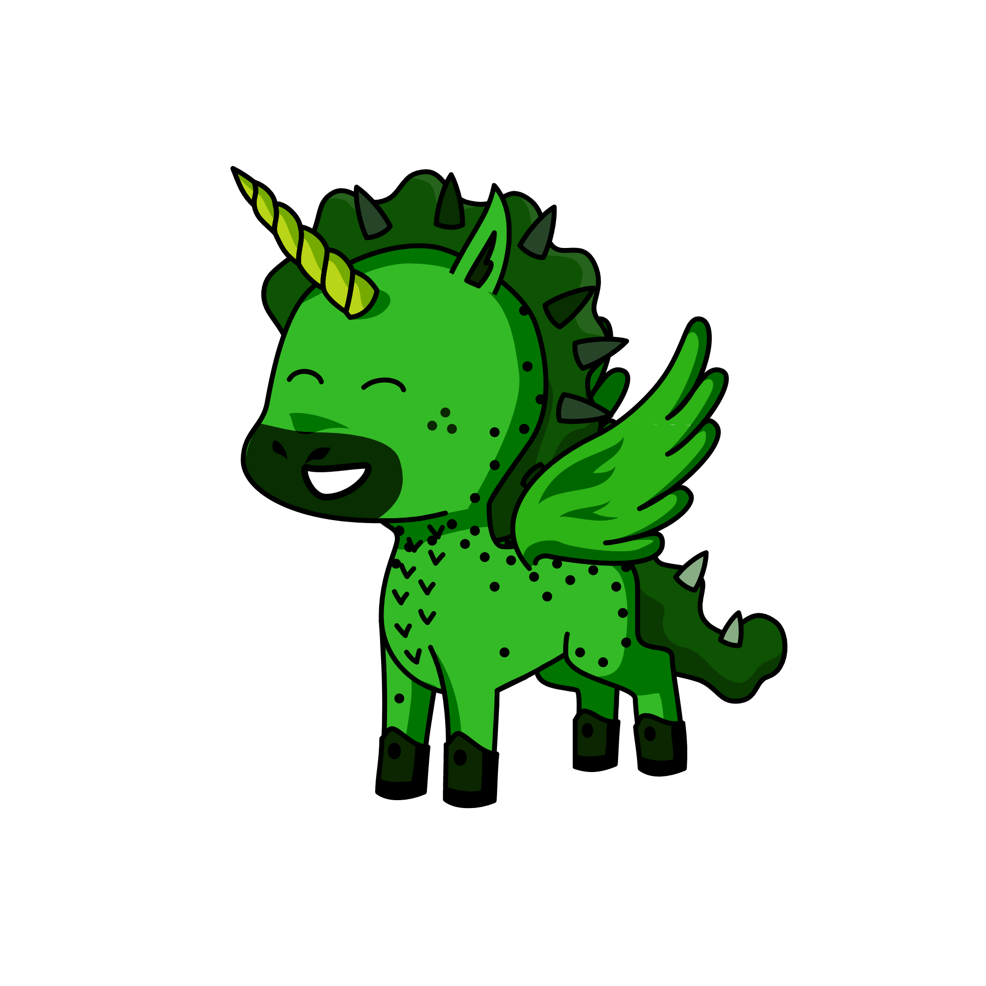 קאַקטוס, the unicorn