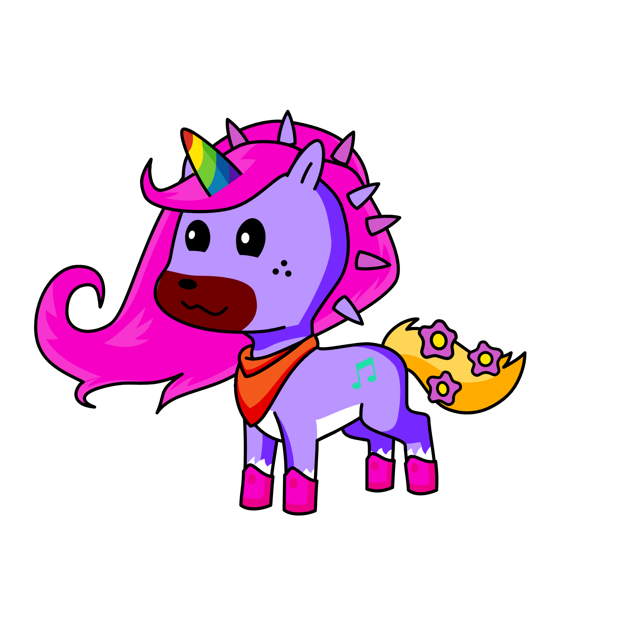 Lila, the unicorn