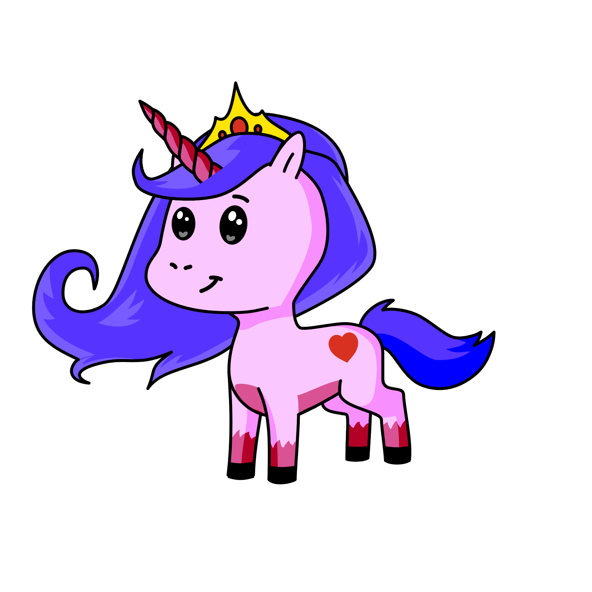 Crystal, the unicorn