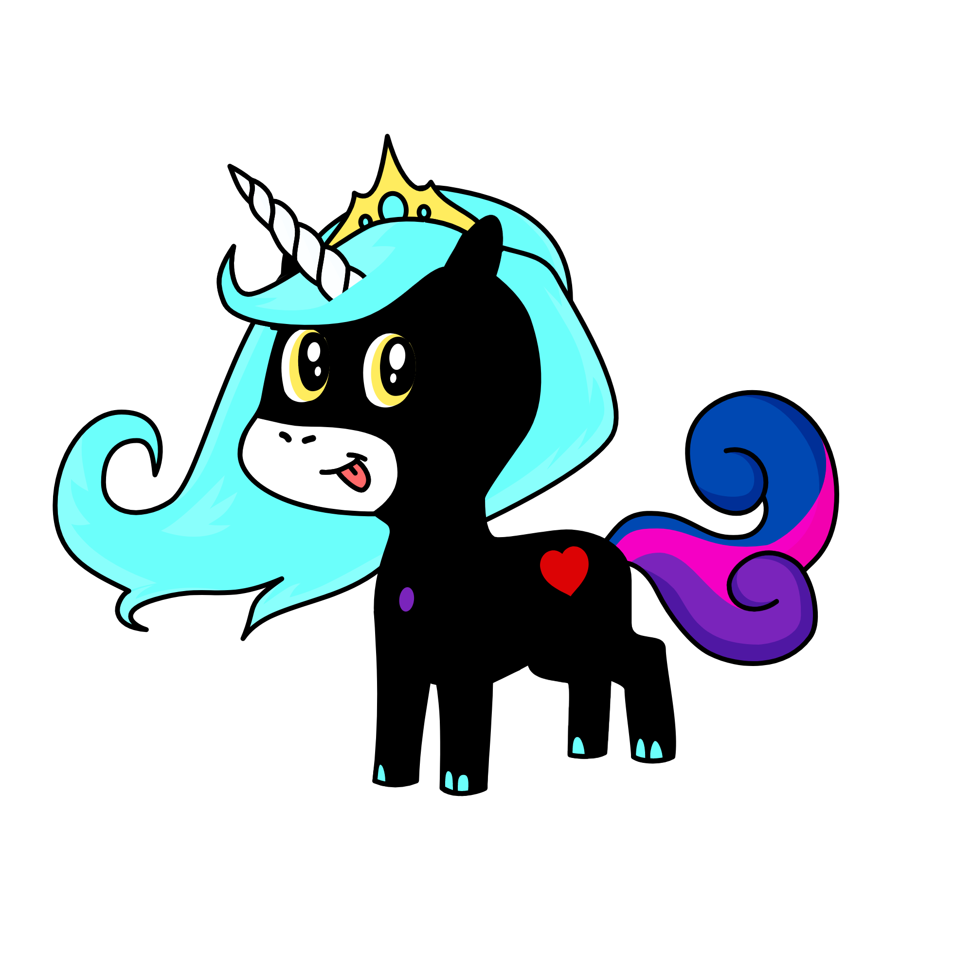 h, the unicorn