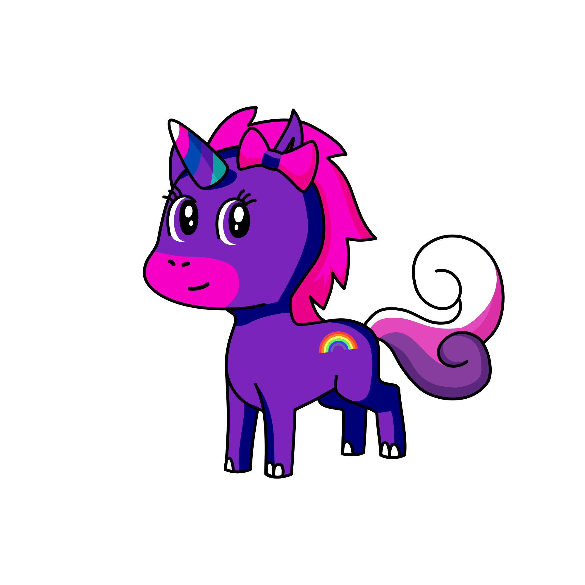 purplelicios, the unicorn