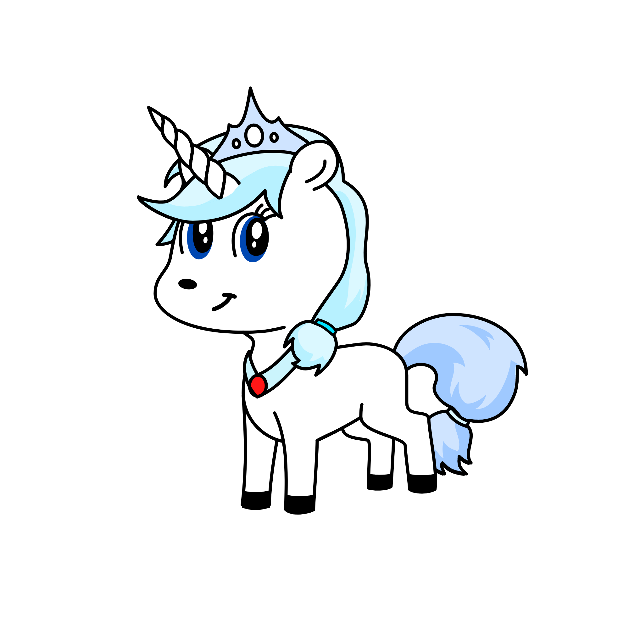 sparkly, the unicorn