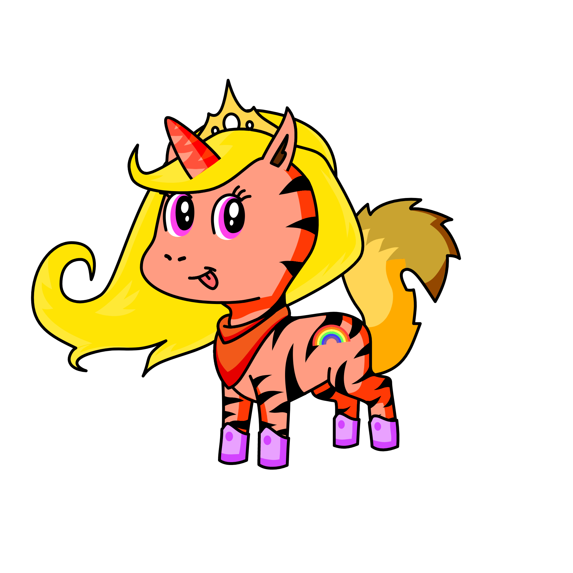 Princess Blossom!!, the unicorn